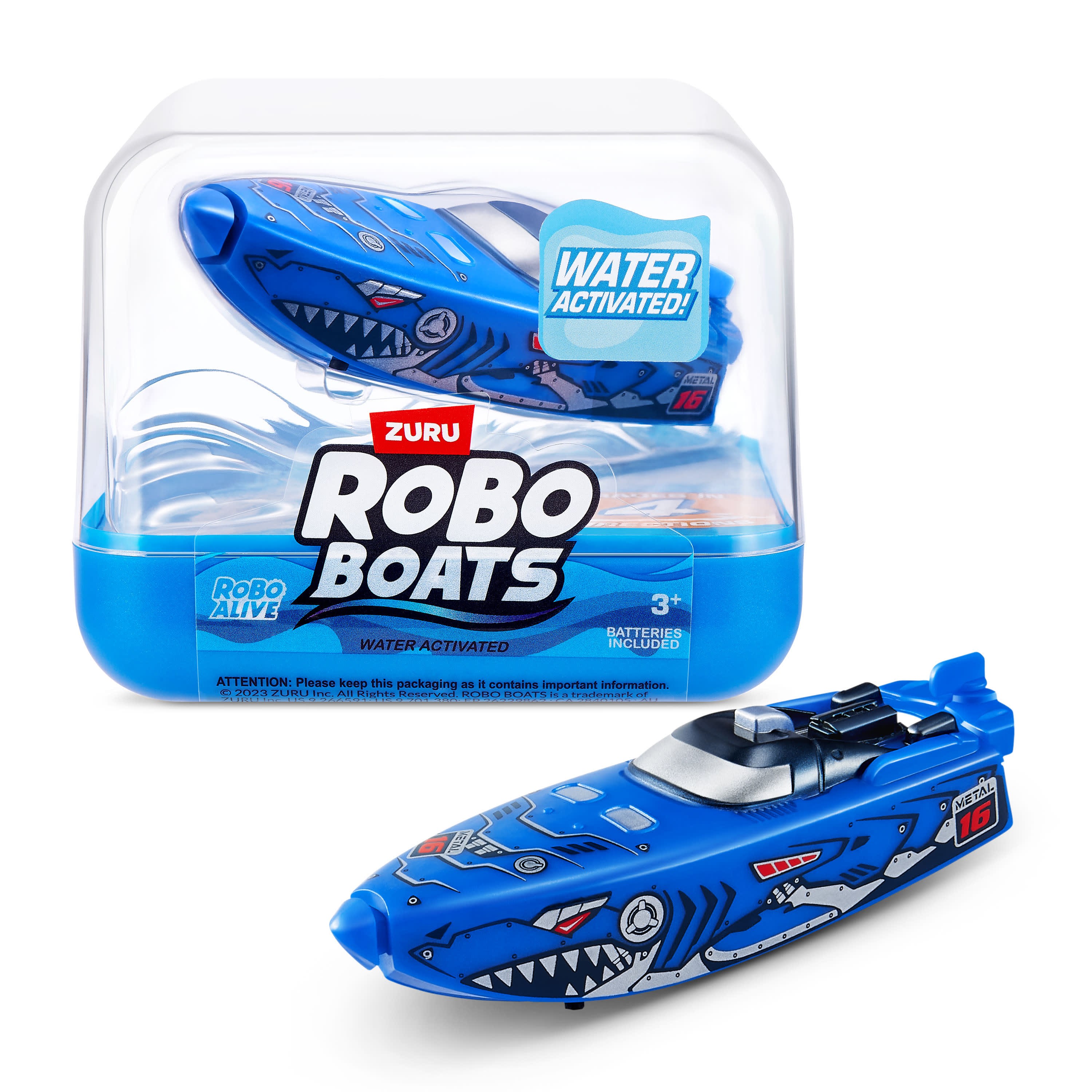 Robo Alive Water Activated Robo Toy Boats 