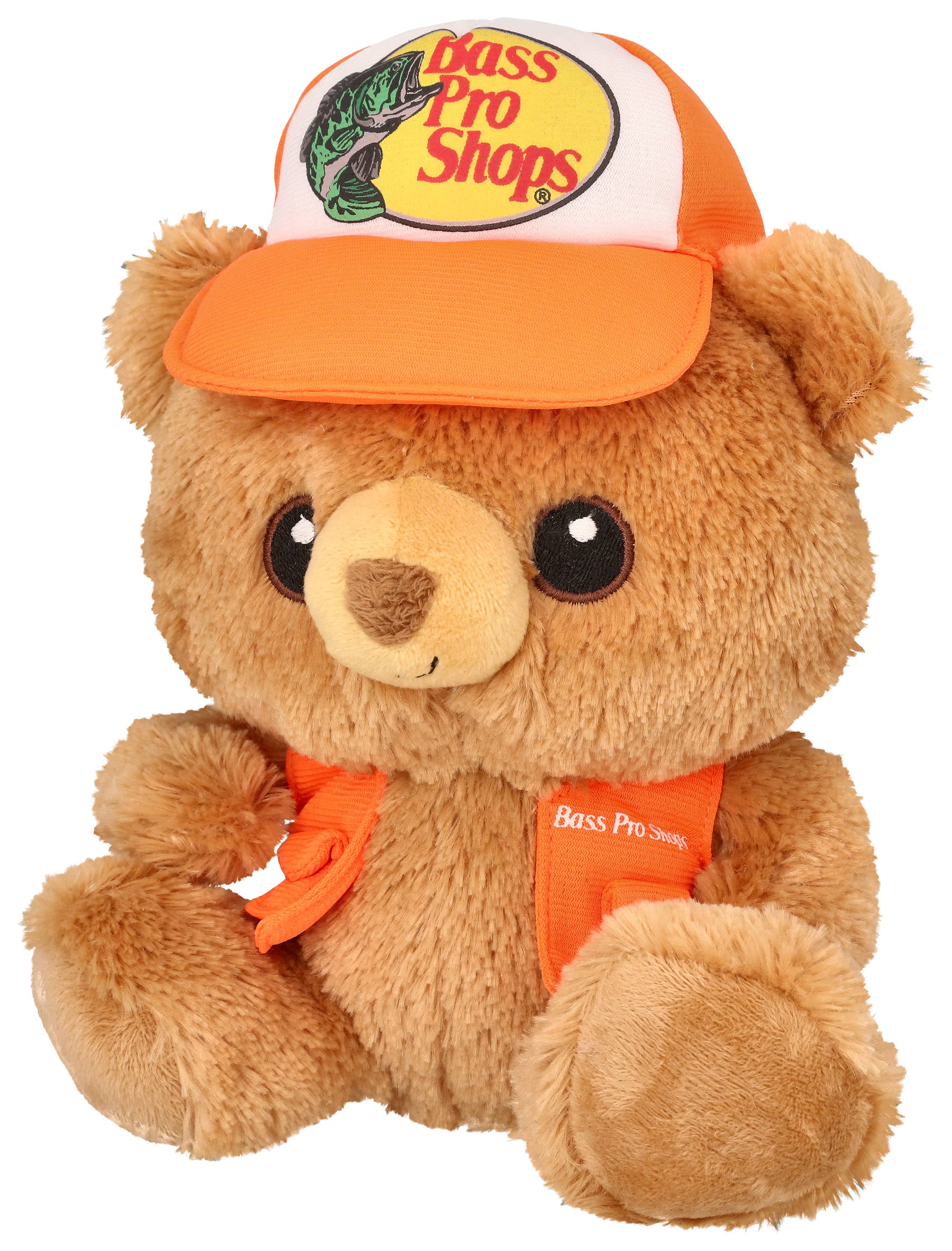 Bass Pro Shops® Plush Stuffed Trucker Cap Bear Toy