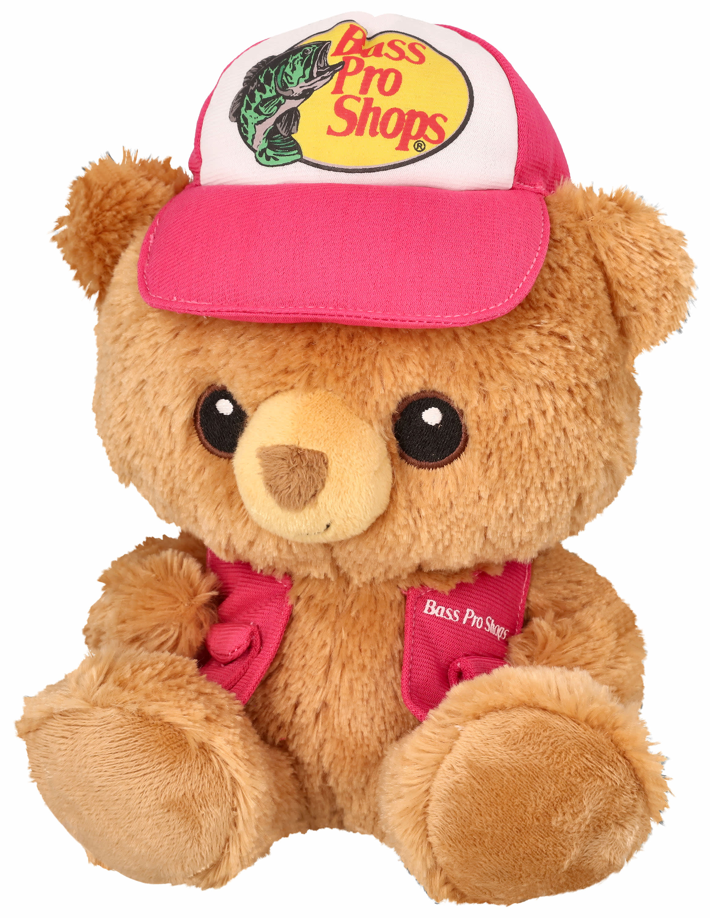 Bass Pro Shops® Plush Stuffed Trucker Cap Bear Toy