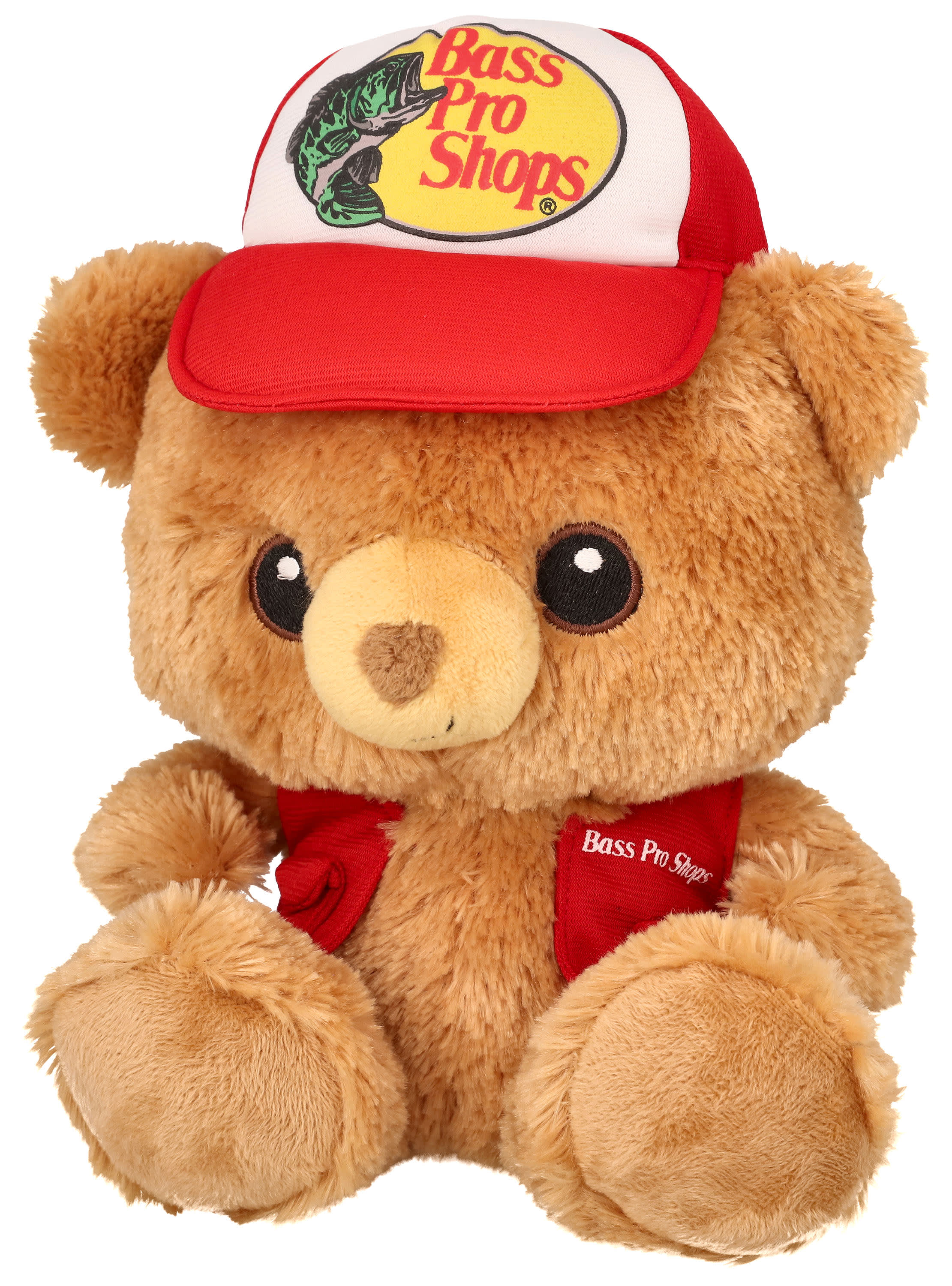 Bass Pro Shops® Plush Stuffed Trucker Cap Bear Toy