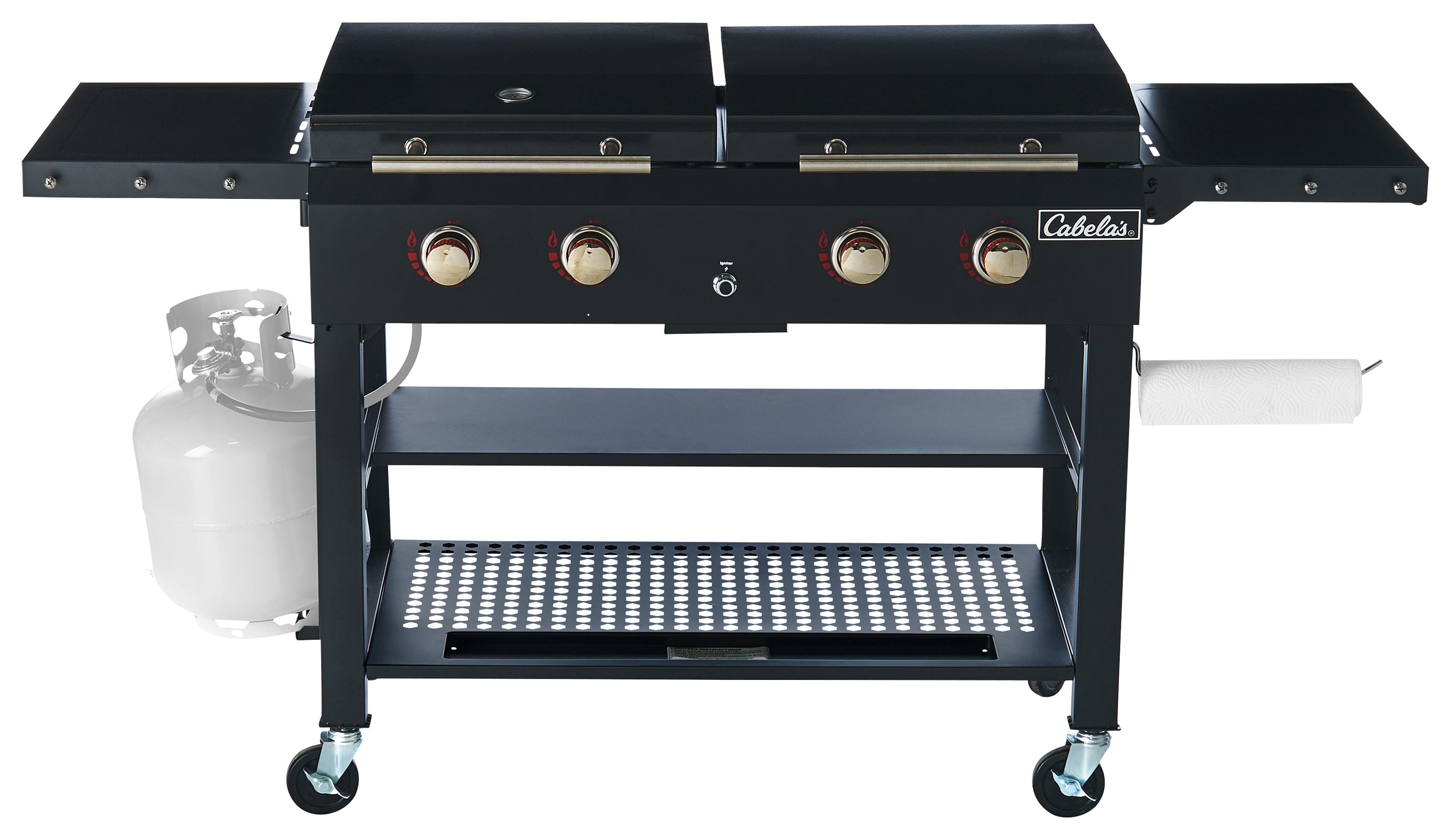 Grill with griddle combo outlet