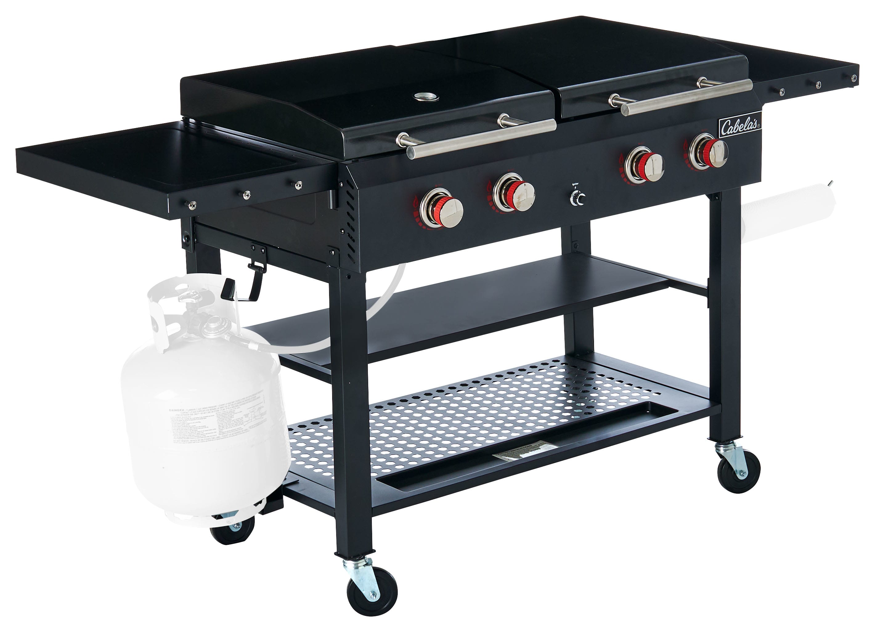 Cabela's® Deluxe 4-Burner Event Grill and Griddle Combo