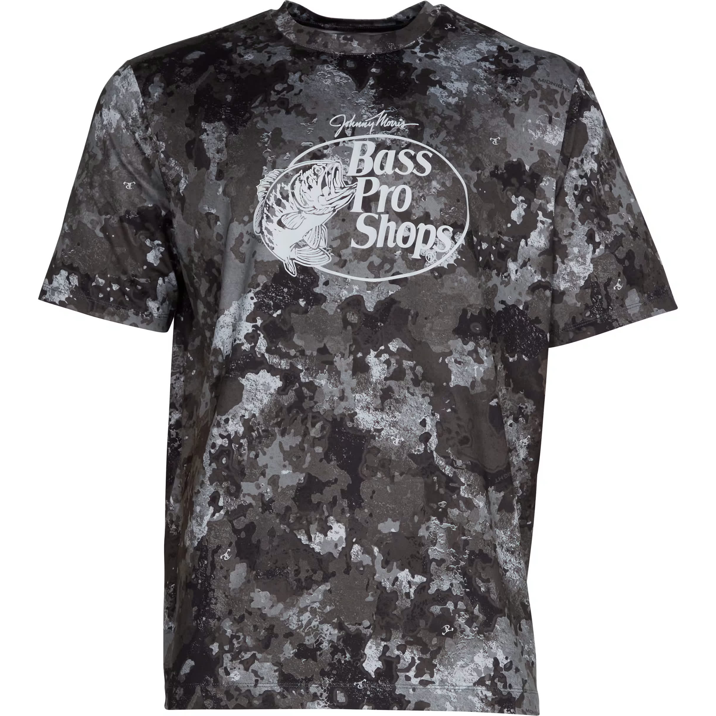 Bass Pro Shops® Men’s Logo Camo Performance Short-Sleeve Shirt