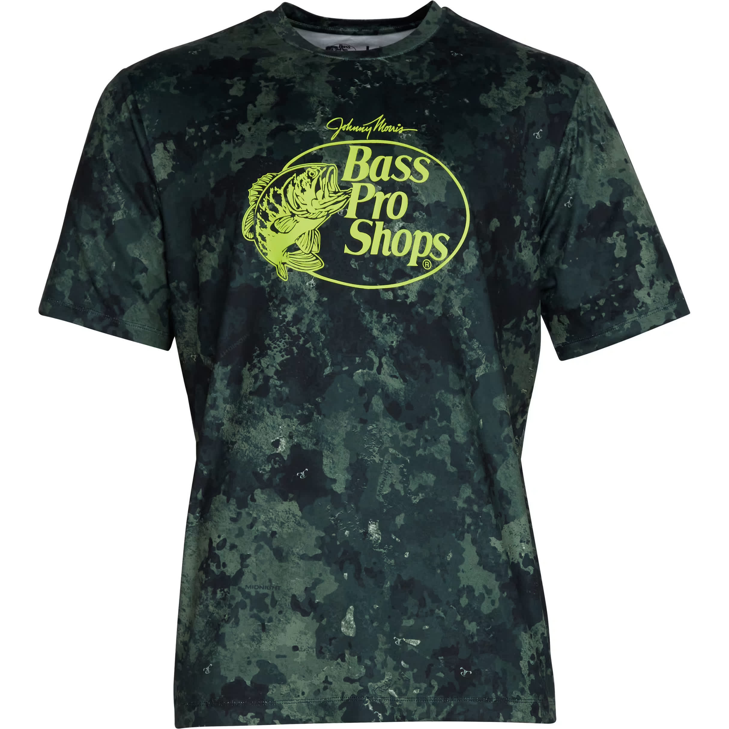 Bass Pro Shops® Men’s Logo Camo Performance Short-Sleeve Shirt