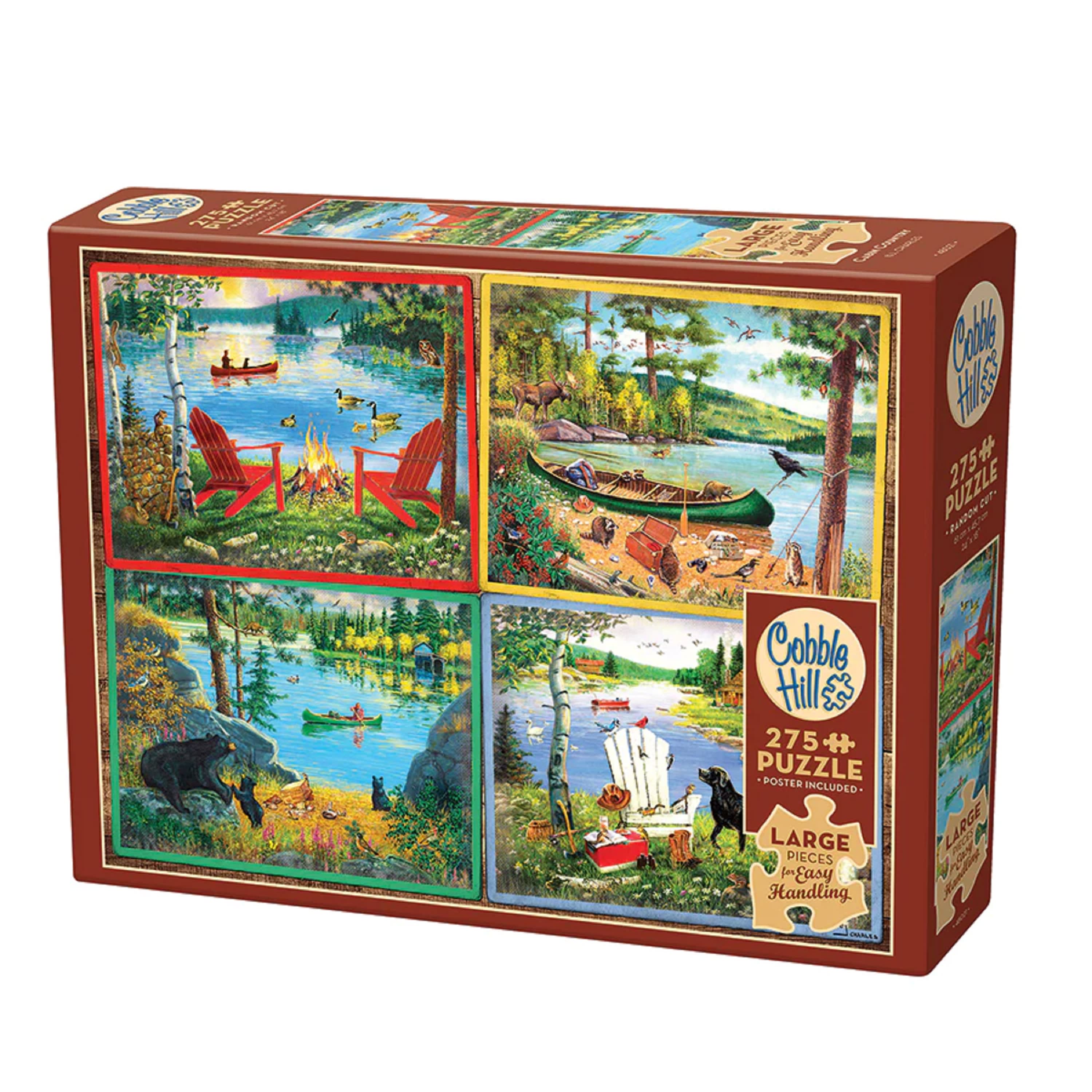 Cobble Hill Cabin Country Puzzle - 275 Pieces