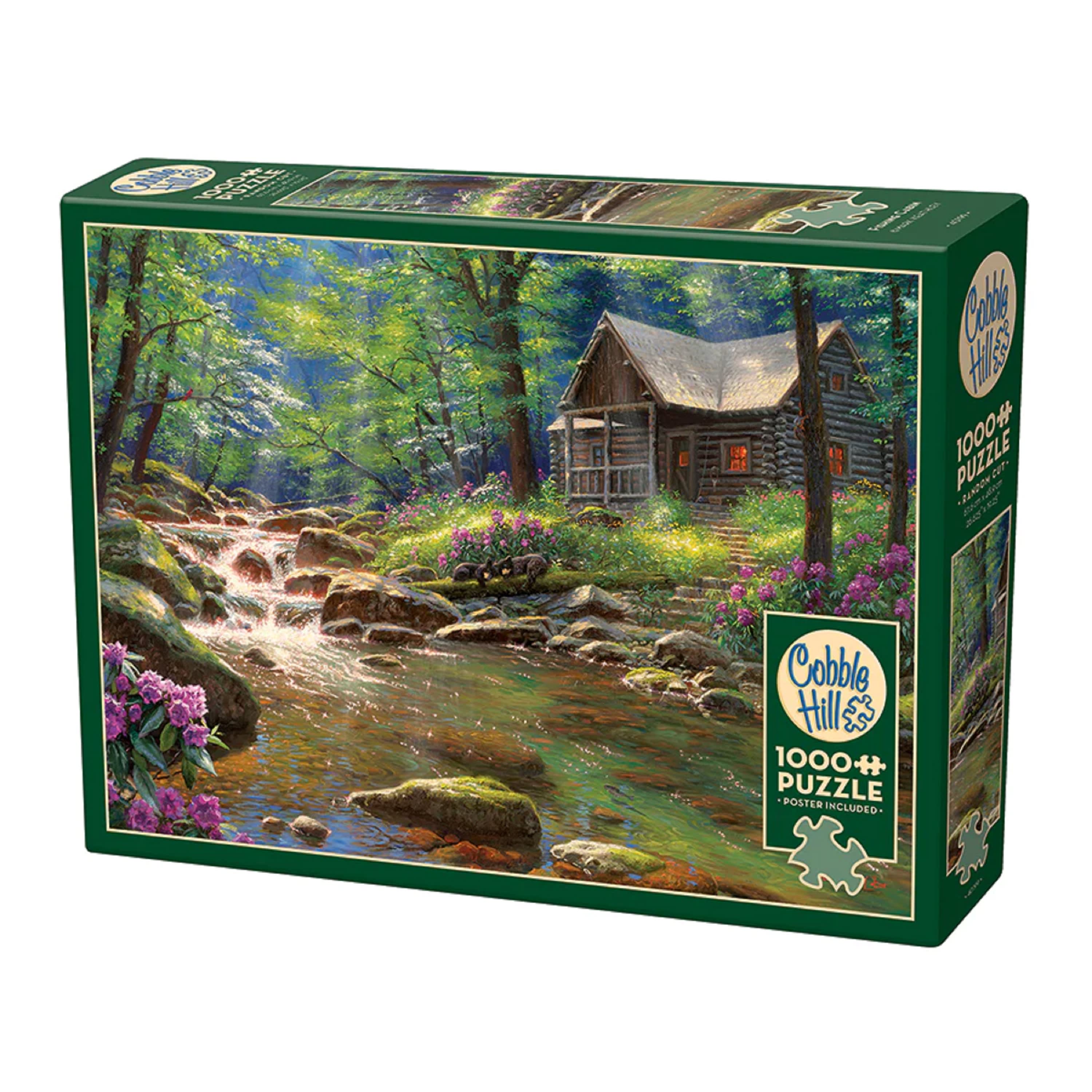 Cobble Hill Fishing Cabin Puzzle - 1000 Pieces