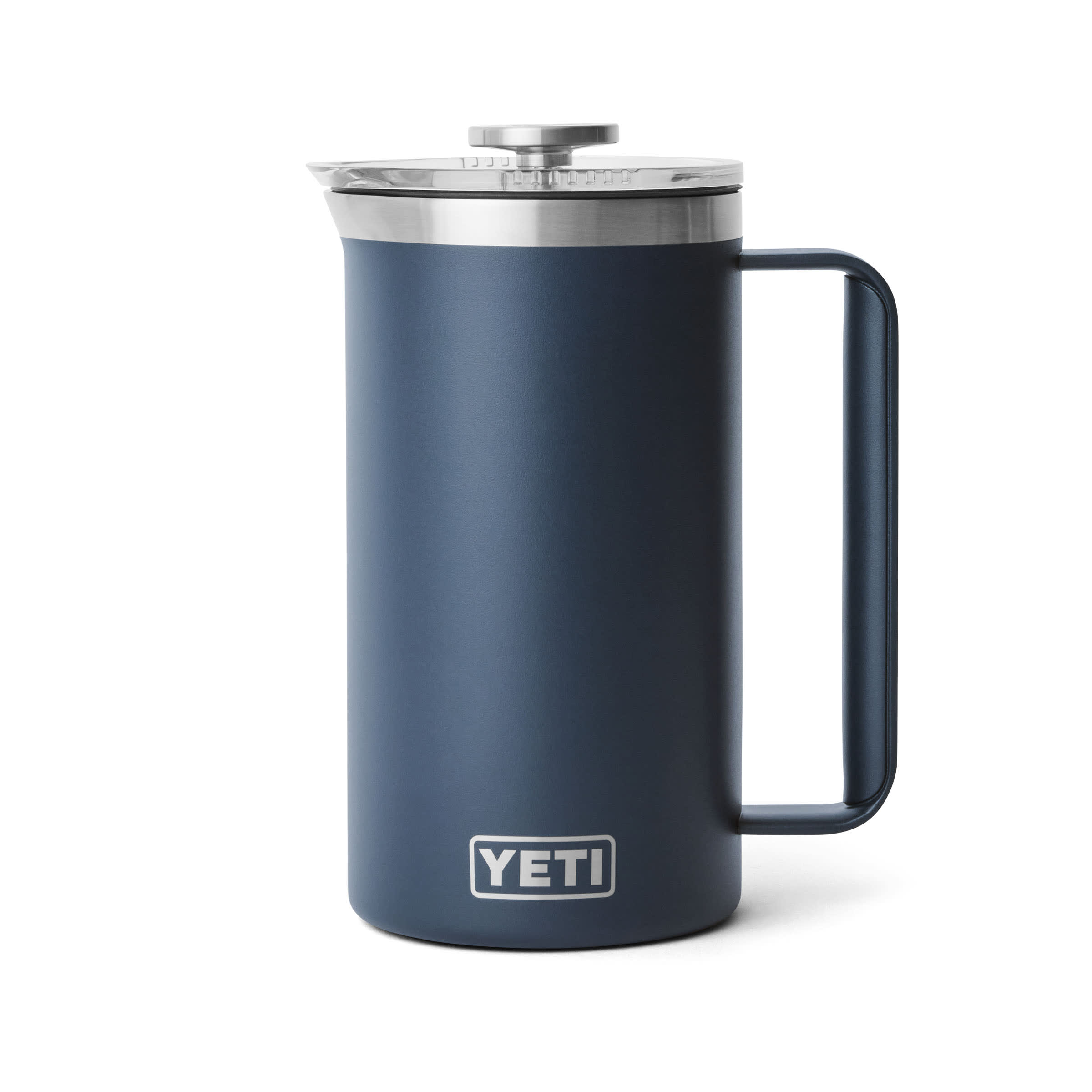 Blue french press on sale
