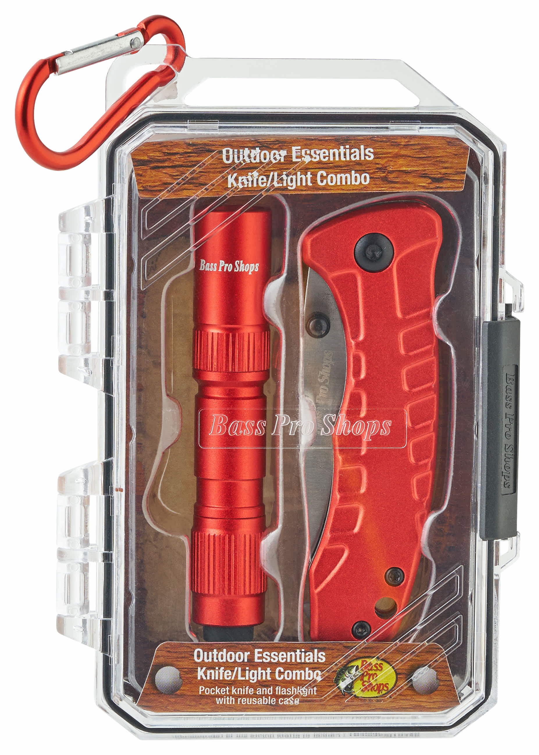 Bass Pro Shops® Outdoor Essentials Flashlight and Folding Knife Combo