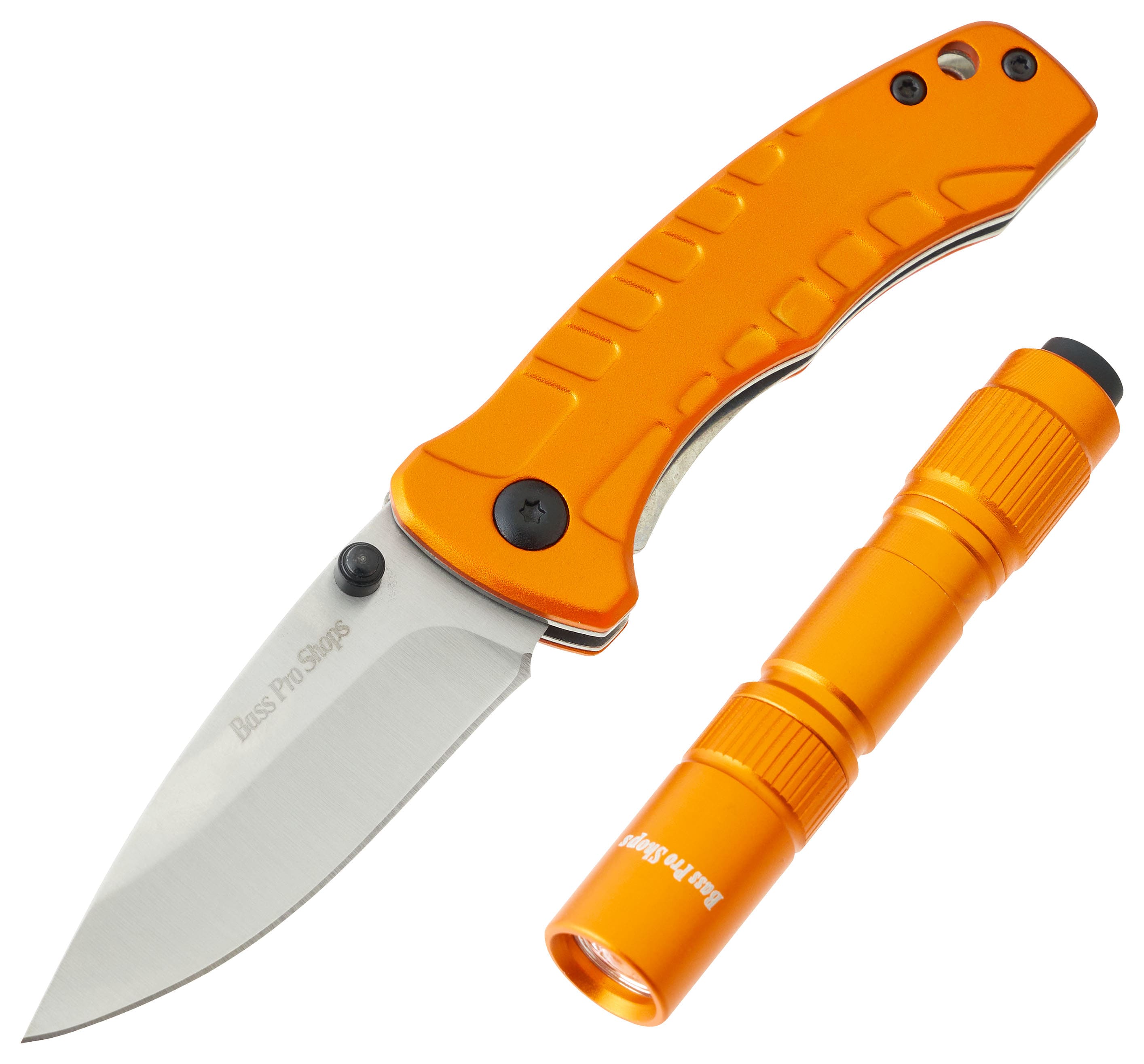 Bass Pro Shops® Outdoor Essentials Flashlight and Folding Knife Combo