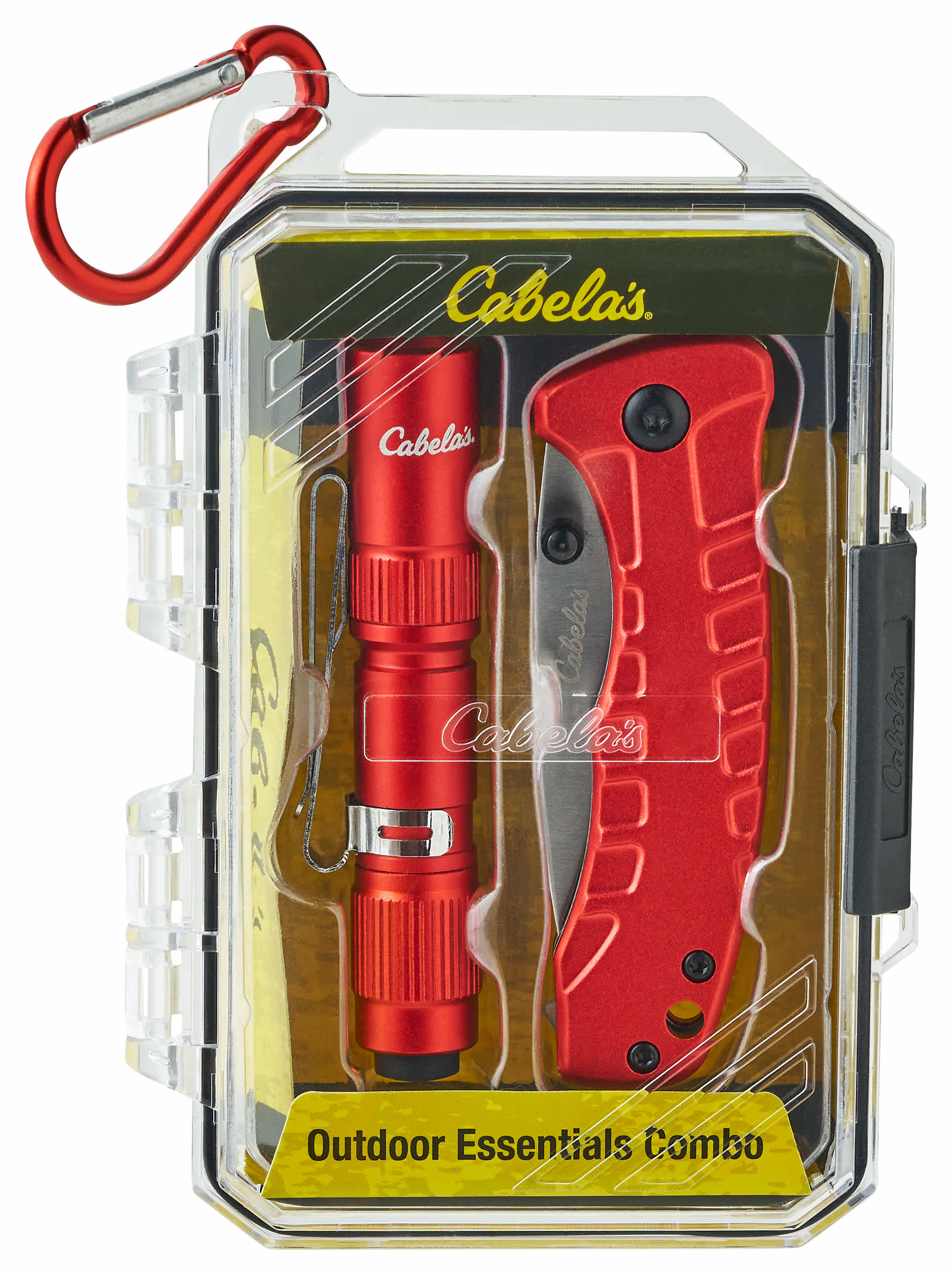 Cabela's® Outdoor Essentials Flashlight and Folding Knife Combo