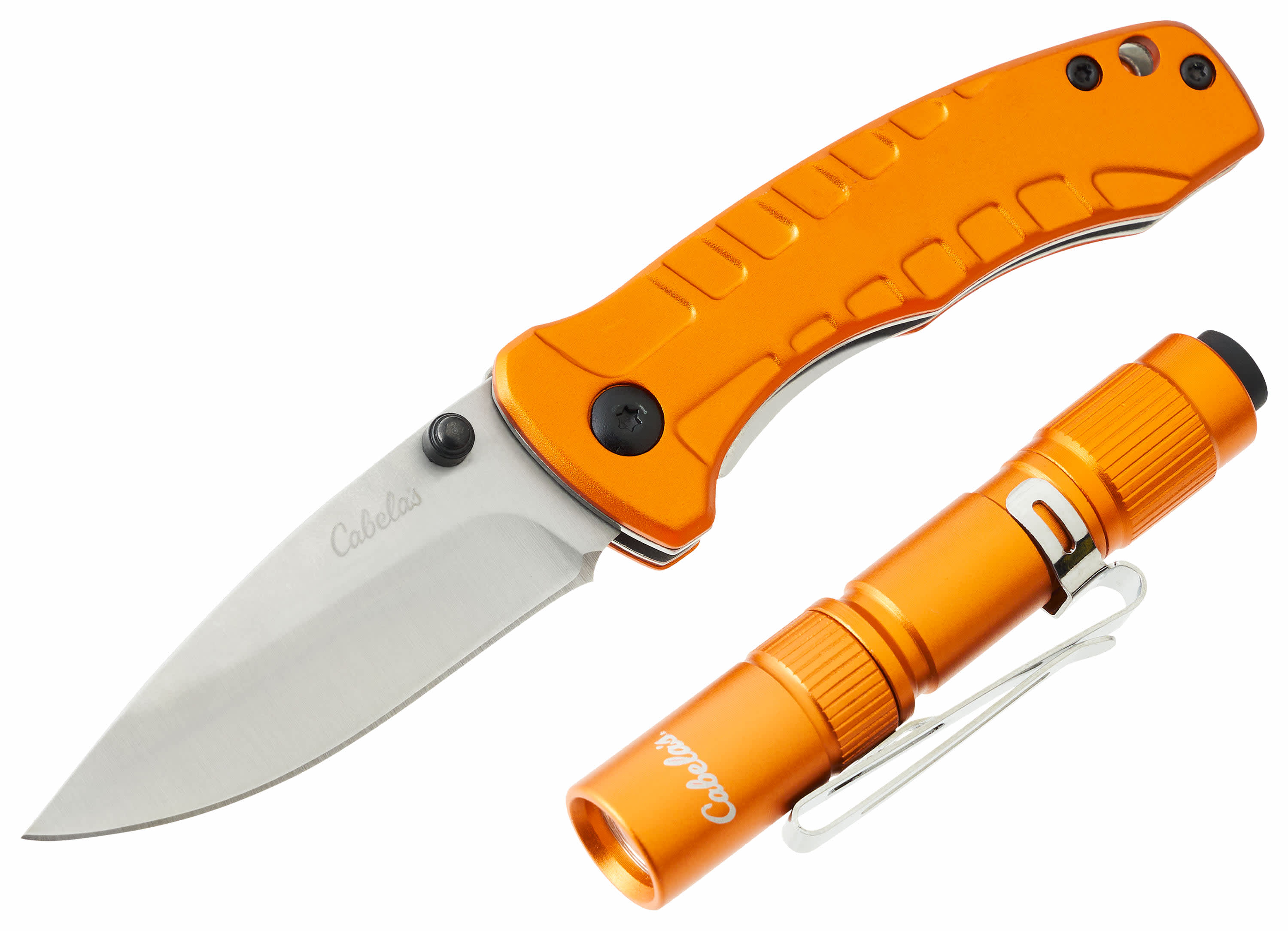 Cabela's® Outdoor Essentials Flashlight and Folding Knife Combo