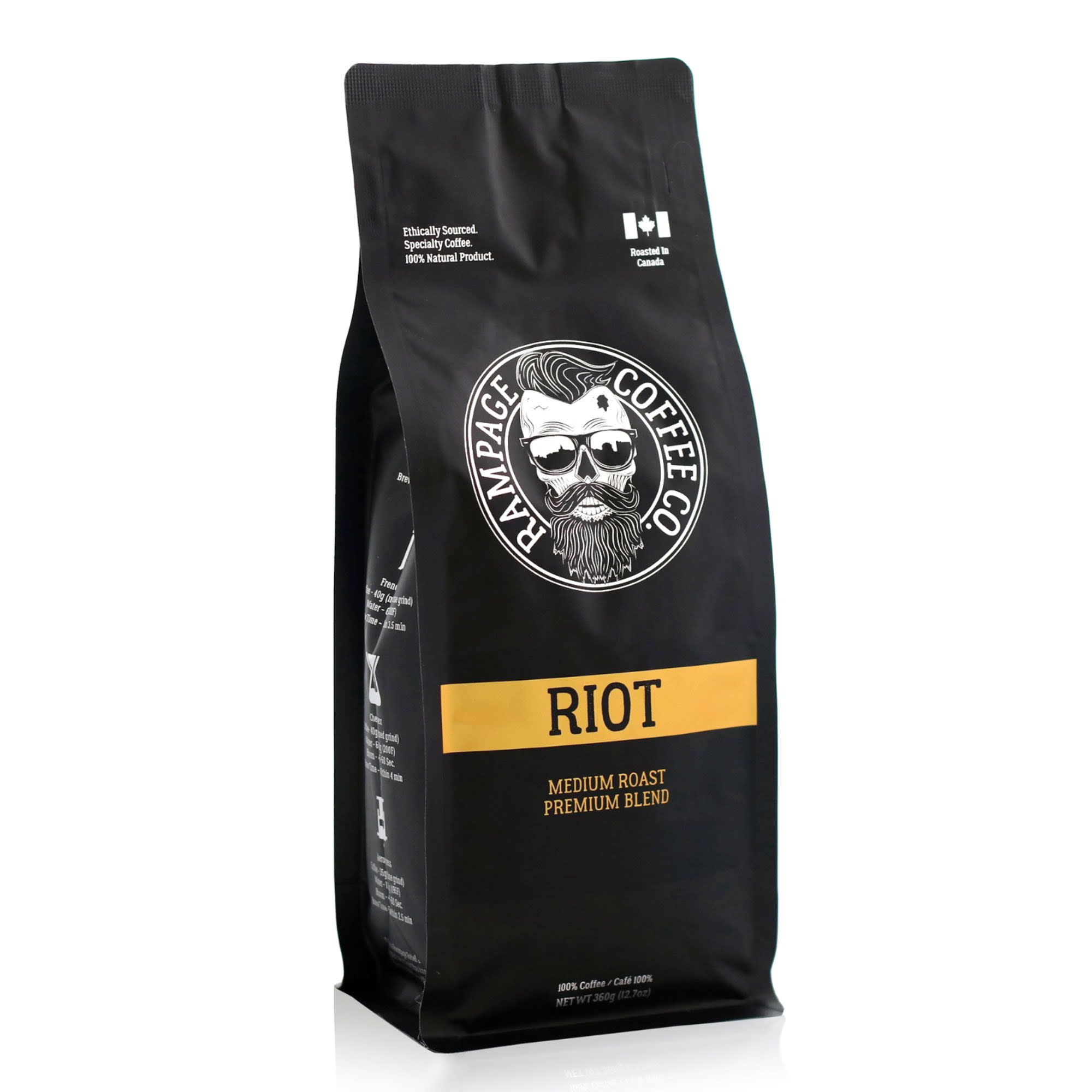 Rampage Coffee Co. RIOT Medium Roast Premium Blend Coffee