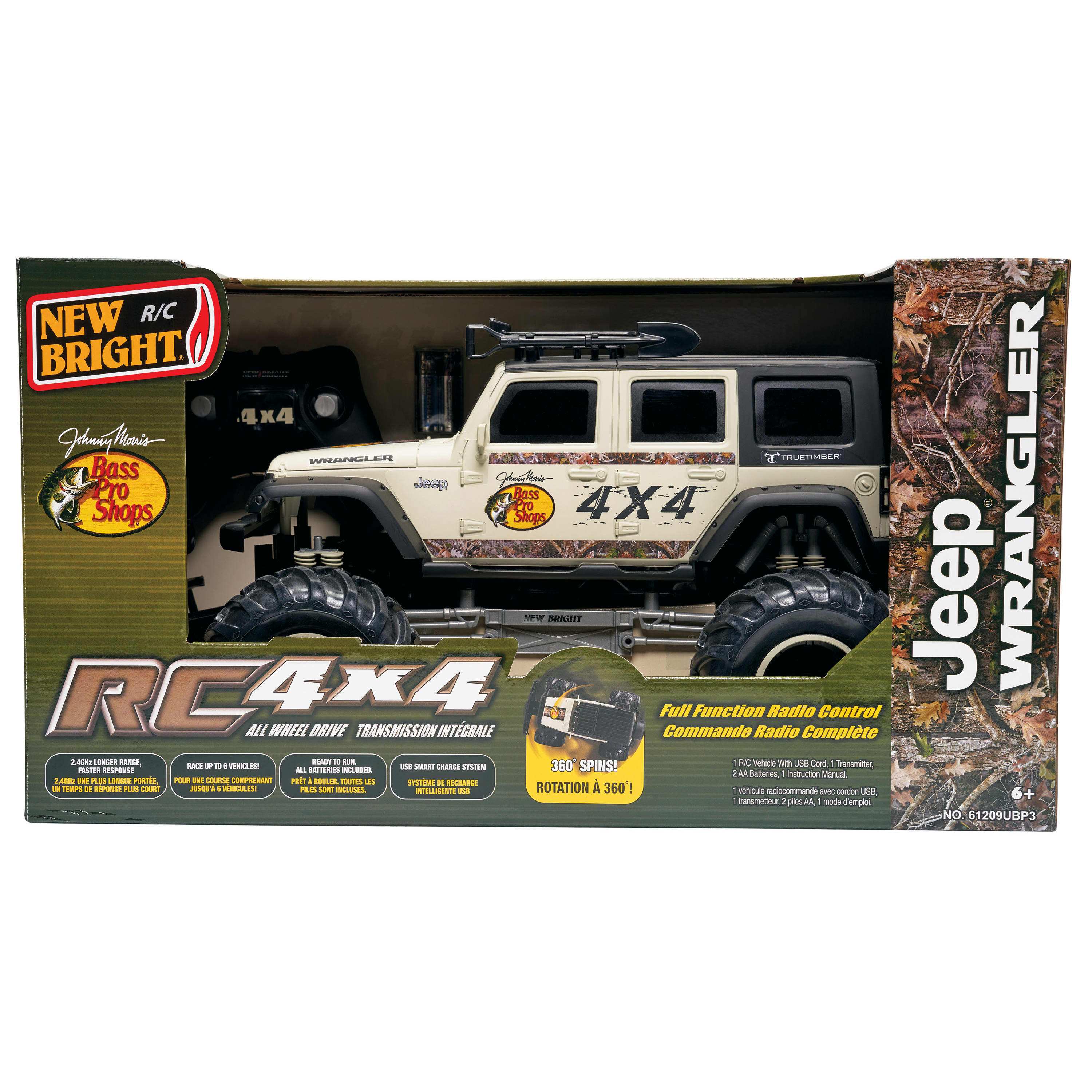 Bass Pro Shops Jeep Wrangler 1 12 Remote Control Truck Cabelas