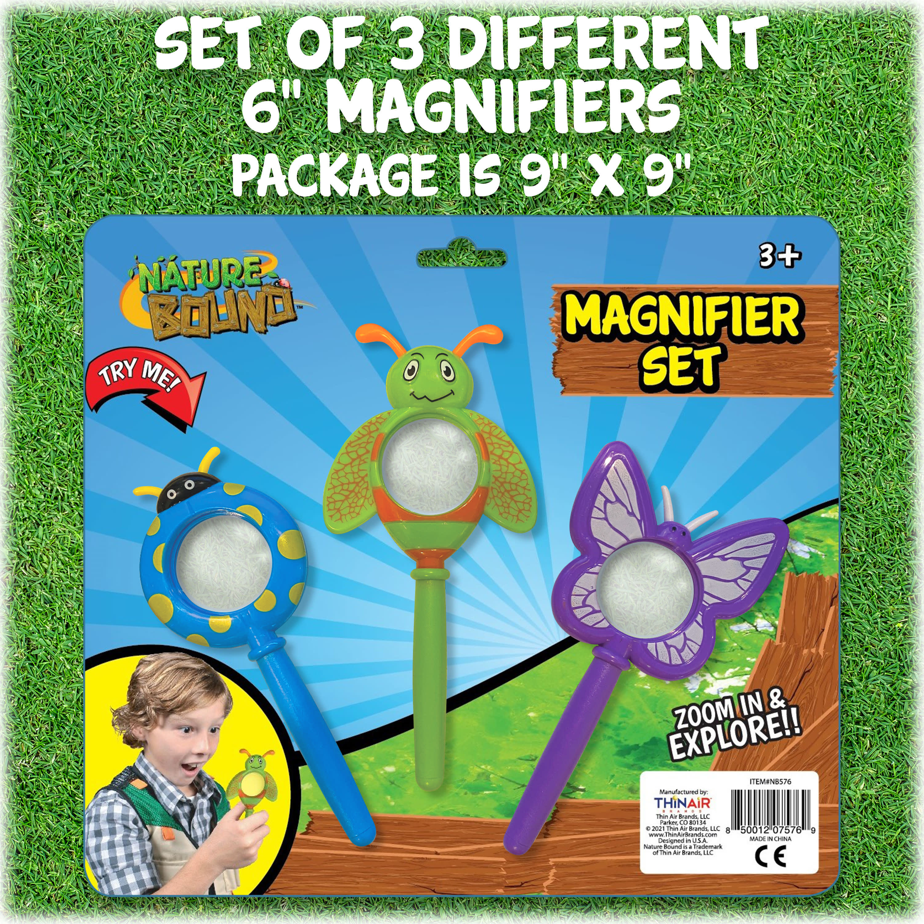 Nature Bound® Magnifier 3-Piece Set for Kids