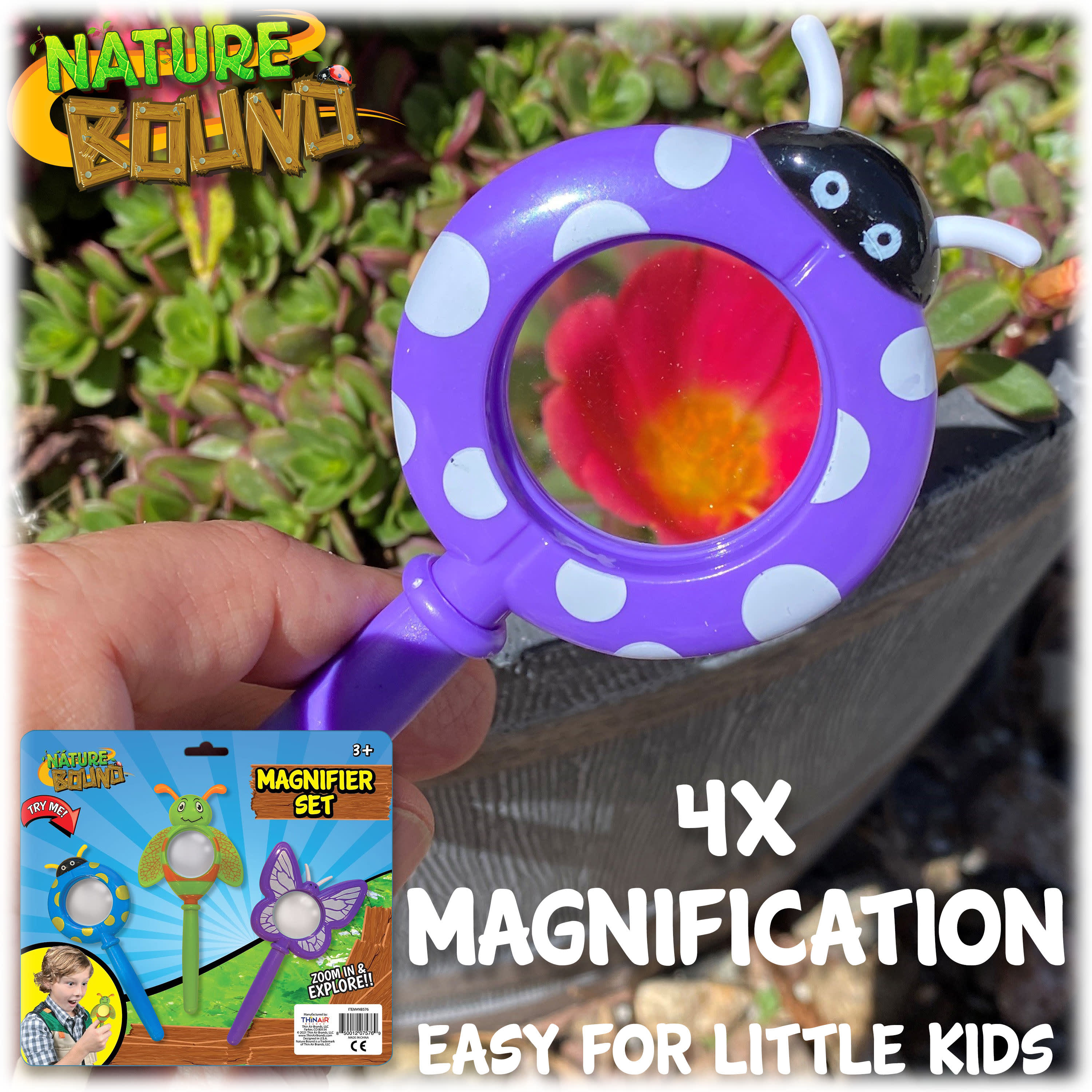 Nature Bound® Magnifier 3-Piece Set for Kids