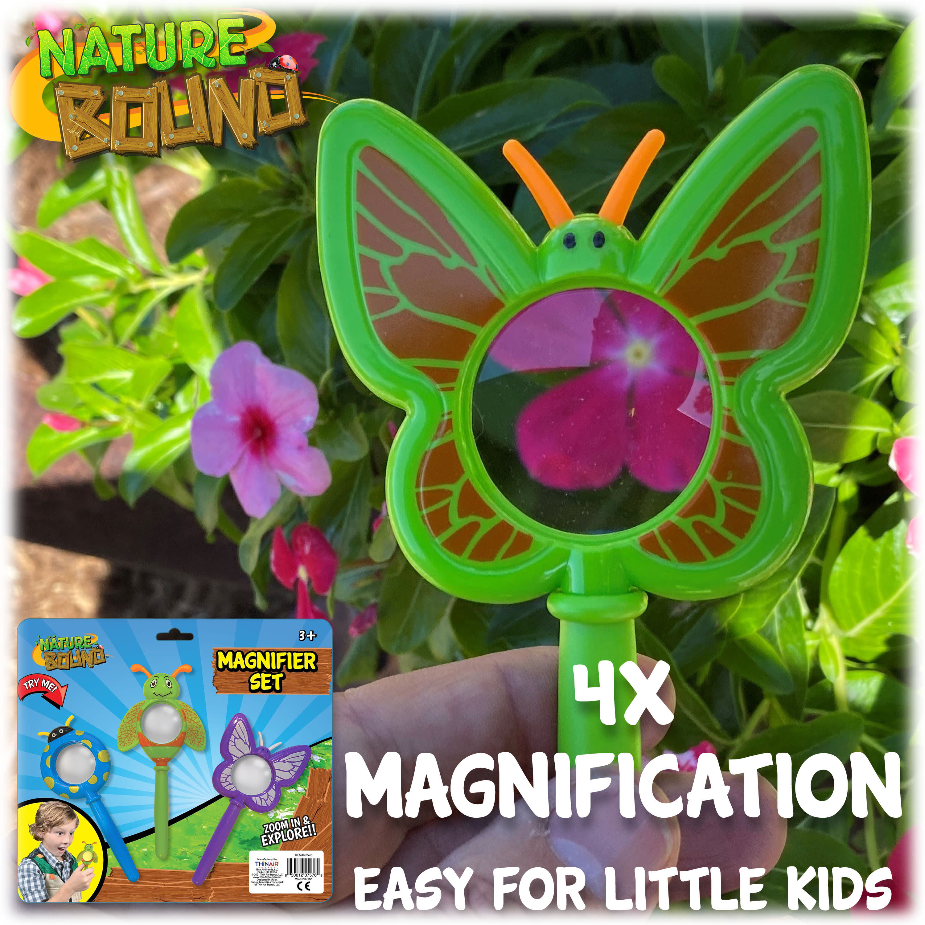 Nature Bound® Magnifier 3-Piece Set for Kids