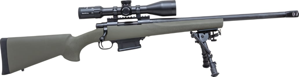 Howa Hogue Steel Bolt-Action Rifle with Scope