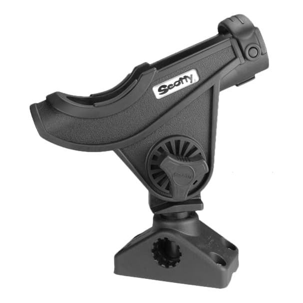 Scotty Bait Caster/Spinning Rod Holder with 241 Side/Deck Mount