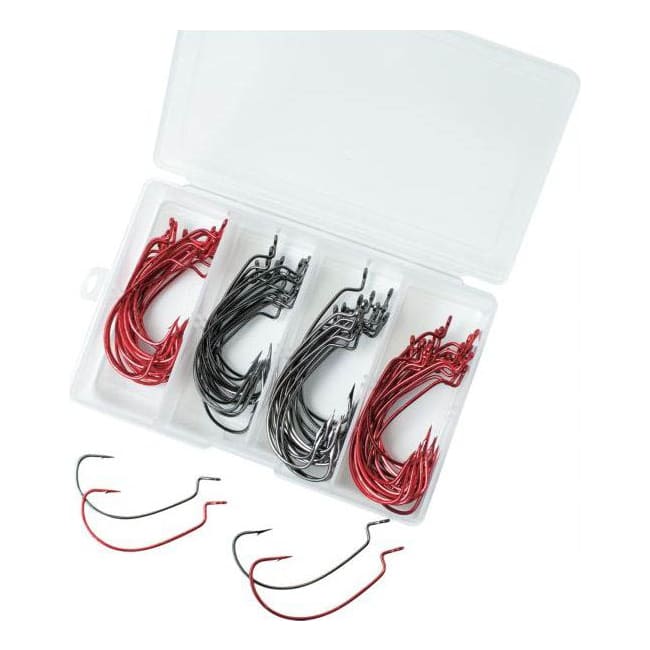 Dr.Fish 100 Pack Aberdeen Hooks Extra Long Shank Hooks Light Wire Fishing  Hooks High Carbon Steel Bait Hooks Freshwater Fishing Tackle for Trout Bass  Pike Salmon Walleye Size 1/0 : : Sporting