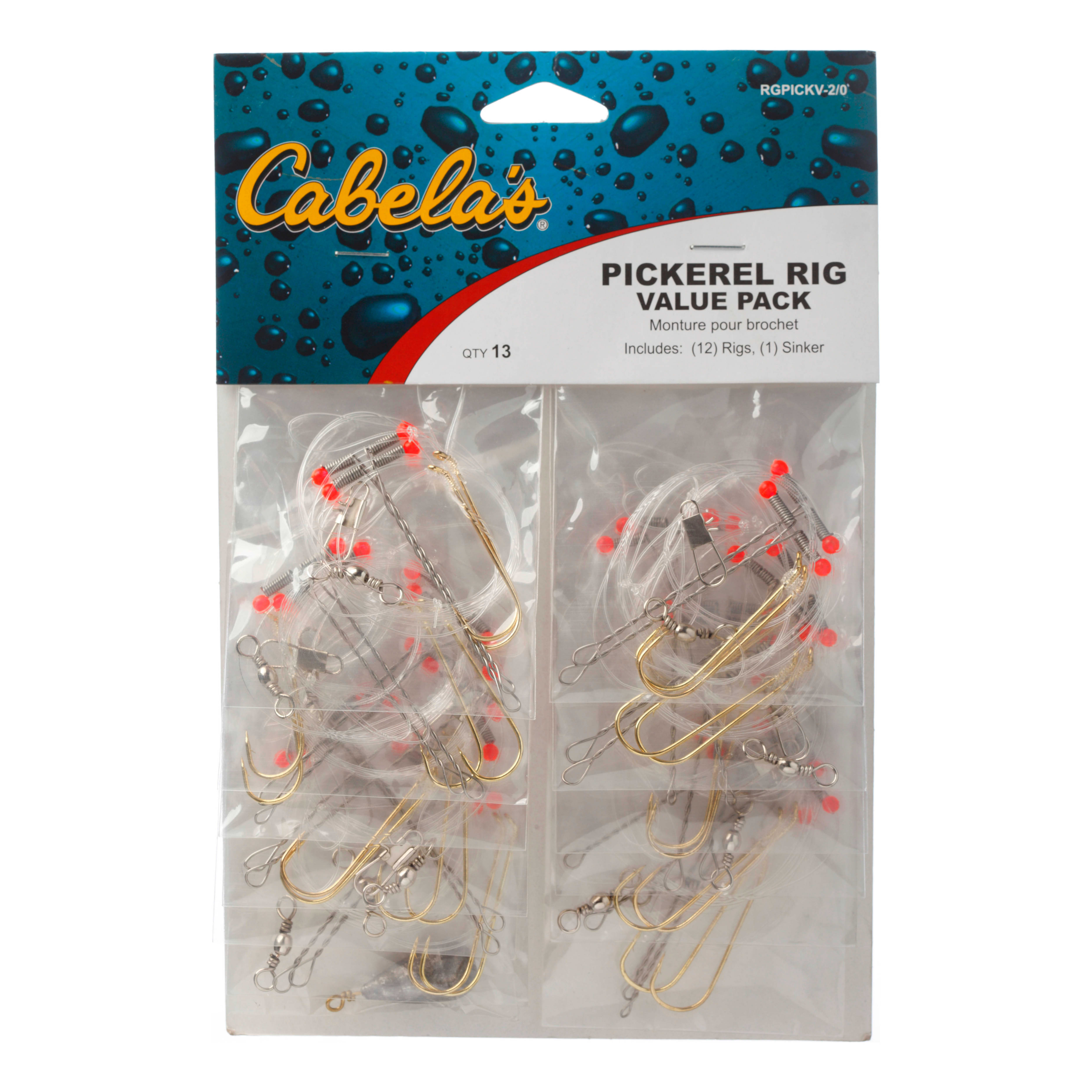 Cabela's 12-Piece Pickerel Rig Value Pack