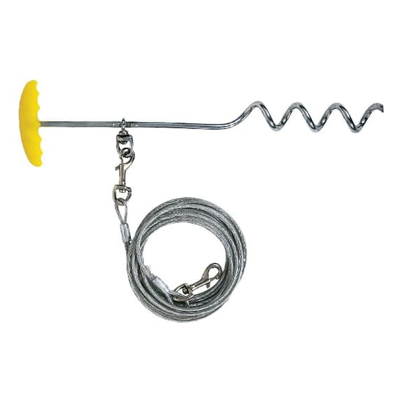 Hunting dog stake out discount