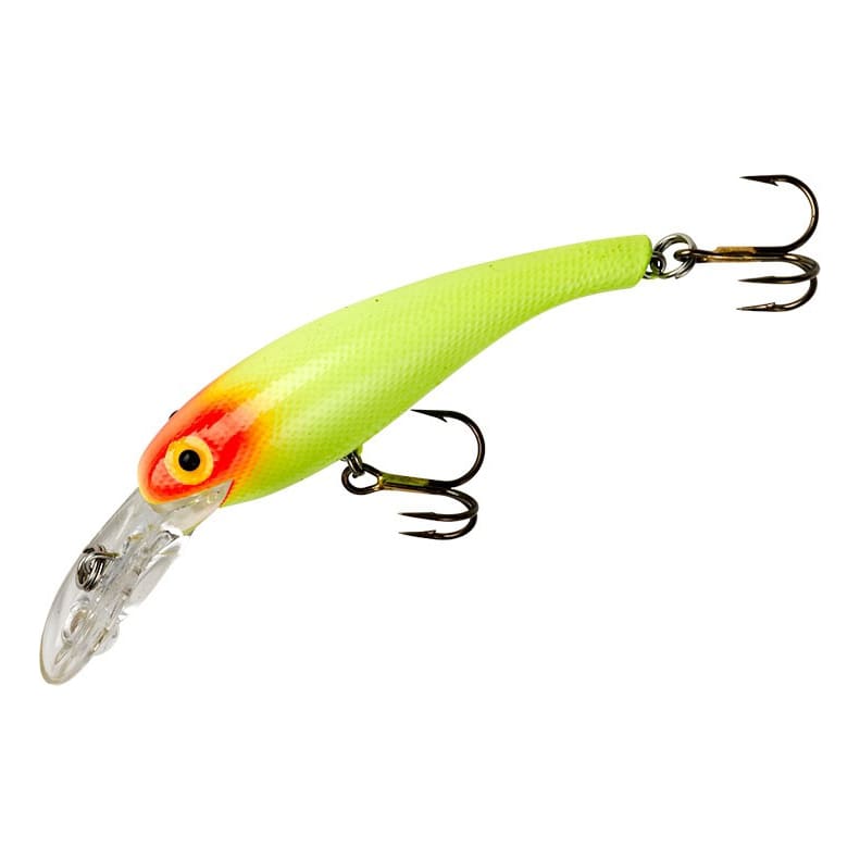 Cotton Cordell® Wally Diver® Lures - Chartreuse/Red