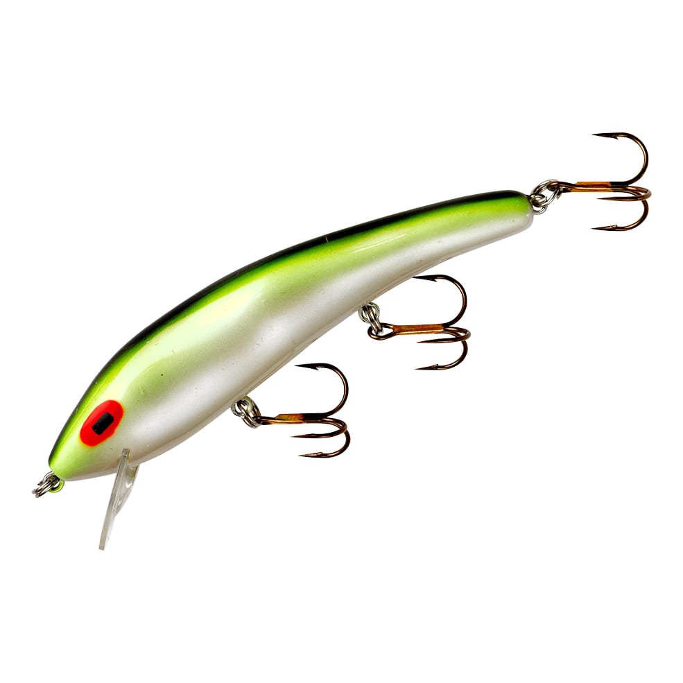 Cotton Cordell Ripplin Red Fin Lures - Chartreuse