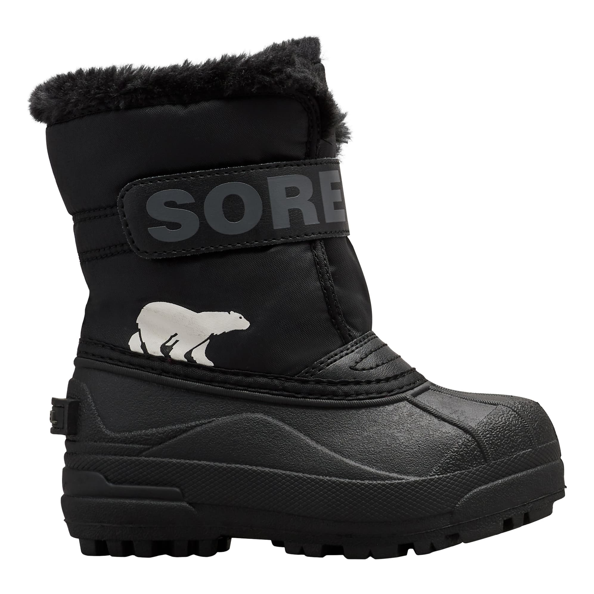 Sorel® Toddler's Snow Commander Boots - Black/Charcoal
