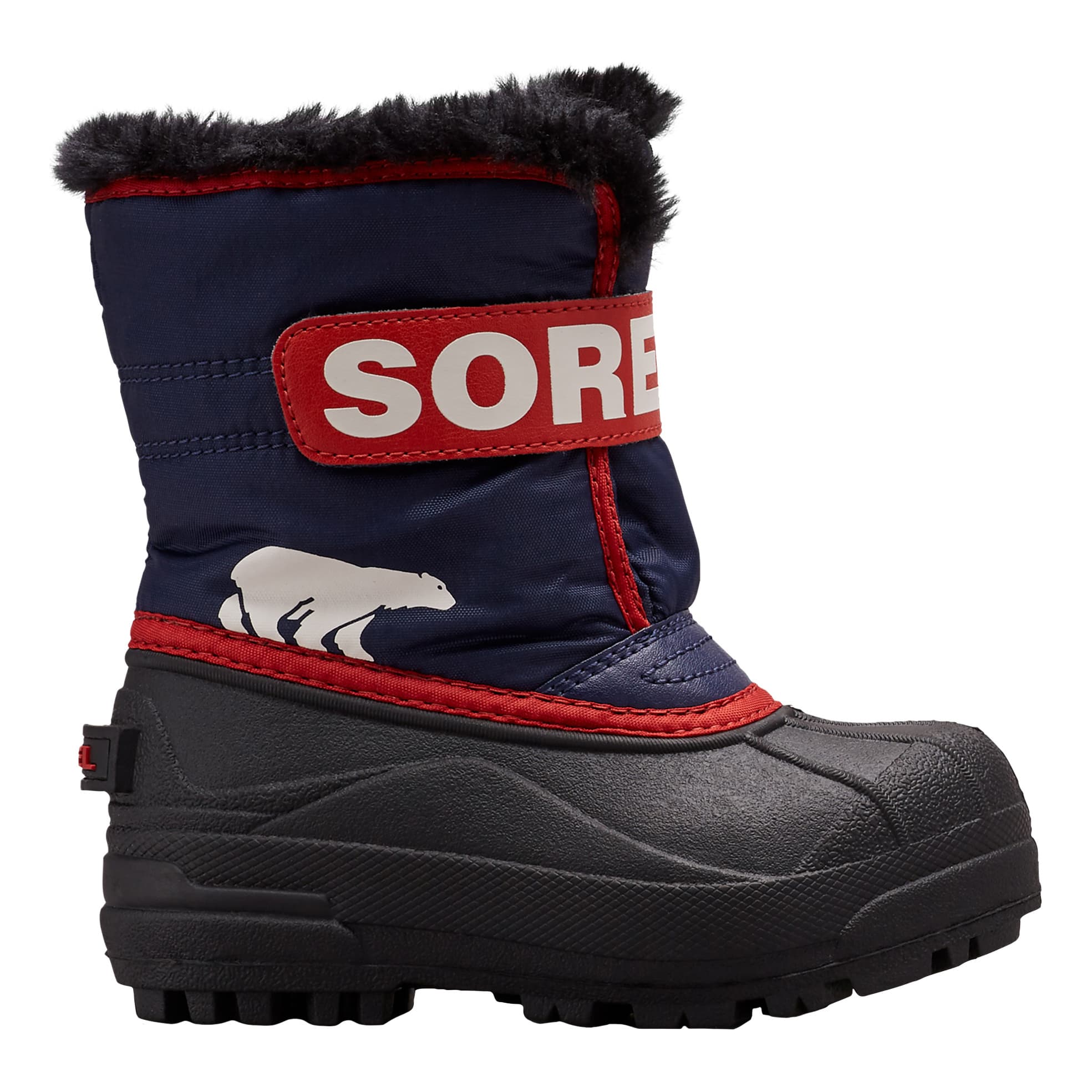 Sorel® Toddler's Snow Commander Boots - Nocturnal/Red