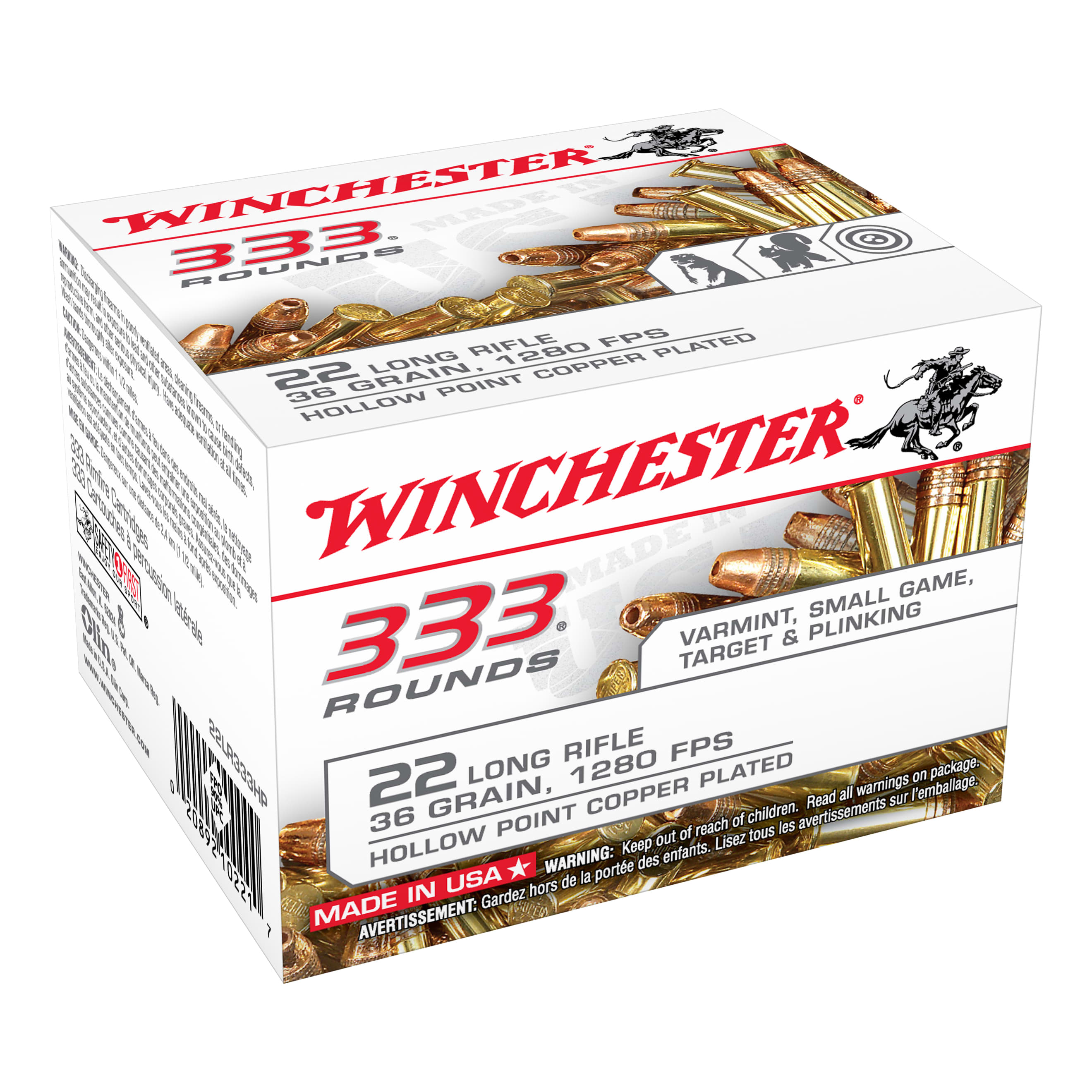 Winchester Wildcat .22 LR 333 Bulk Pack