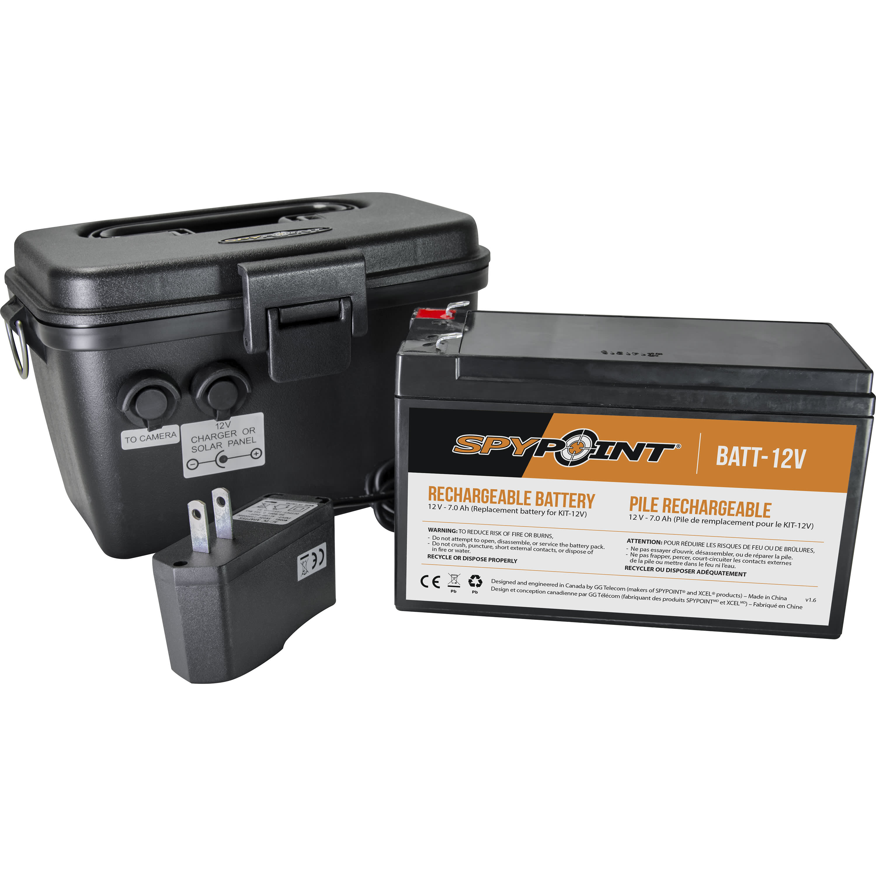 SPYPOINT® 12V Power Supply Kit