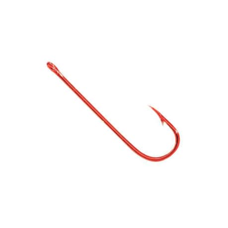 Eagle Claw Lazer Sharp Red Aberdeen Hooks - 50 Pack