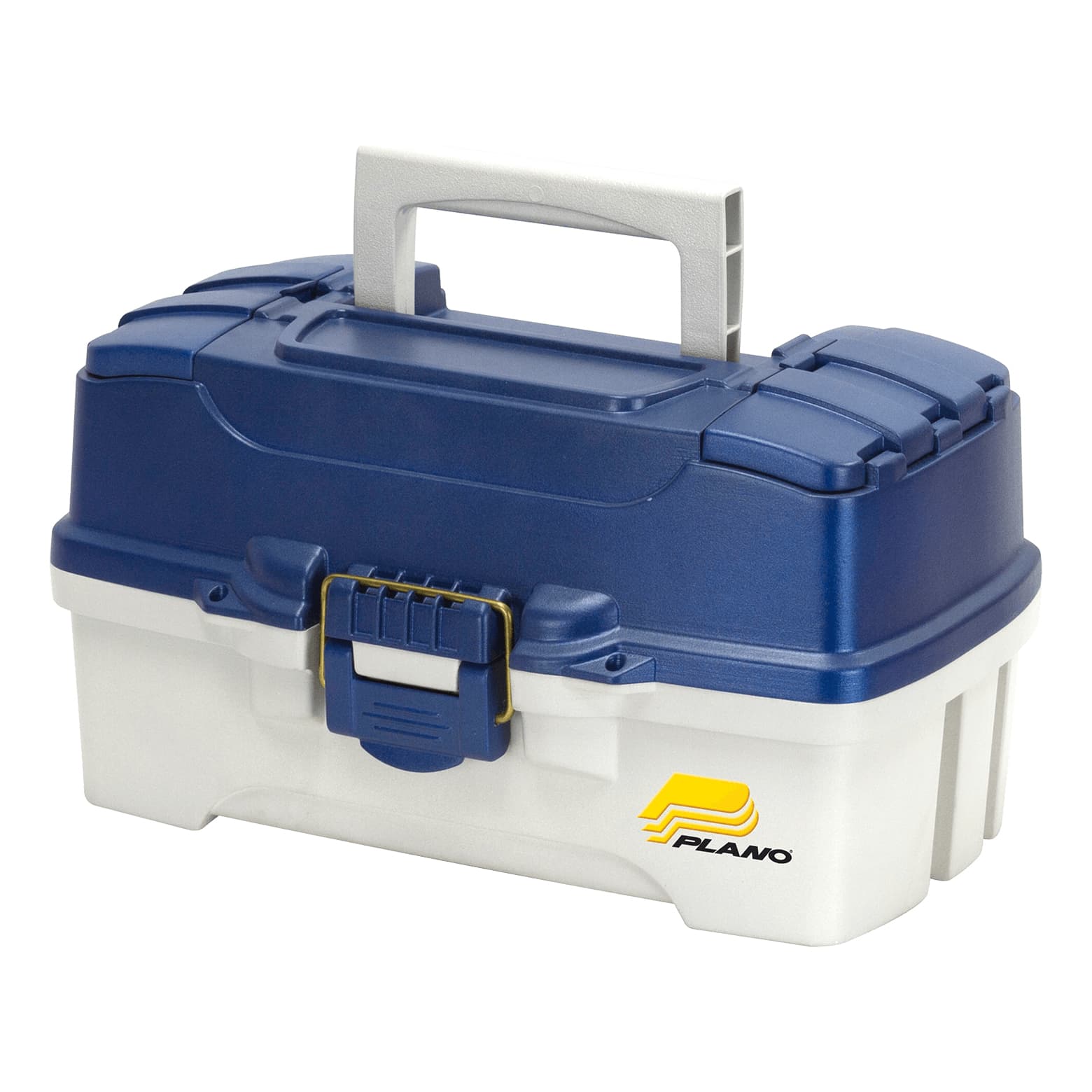 5 Compartments Fishing Tackle Box Grey QT054
