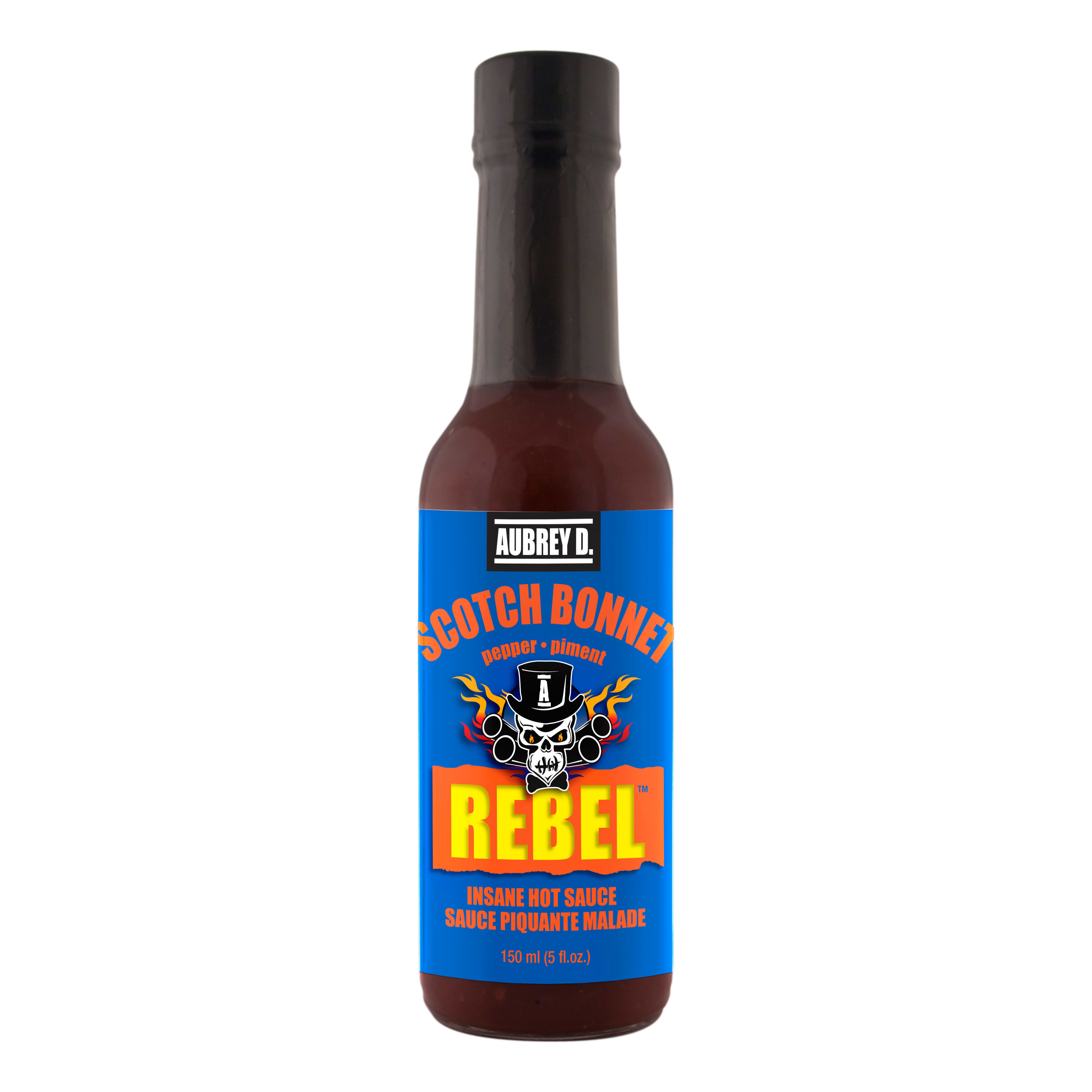Aubrey D. Rebel Scotch Bonnet Pepper Hot Sauce