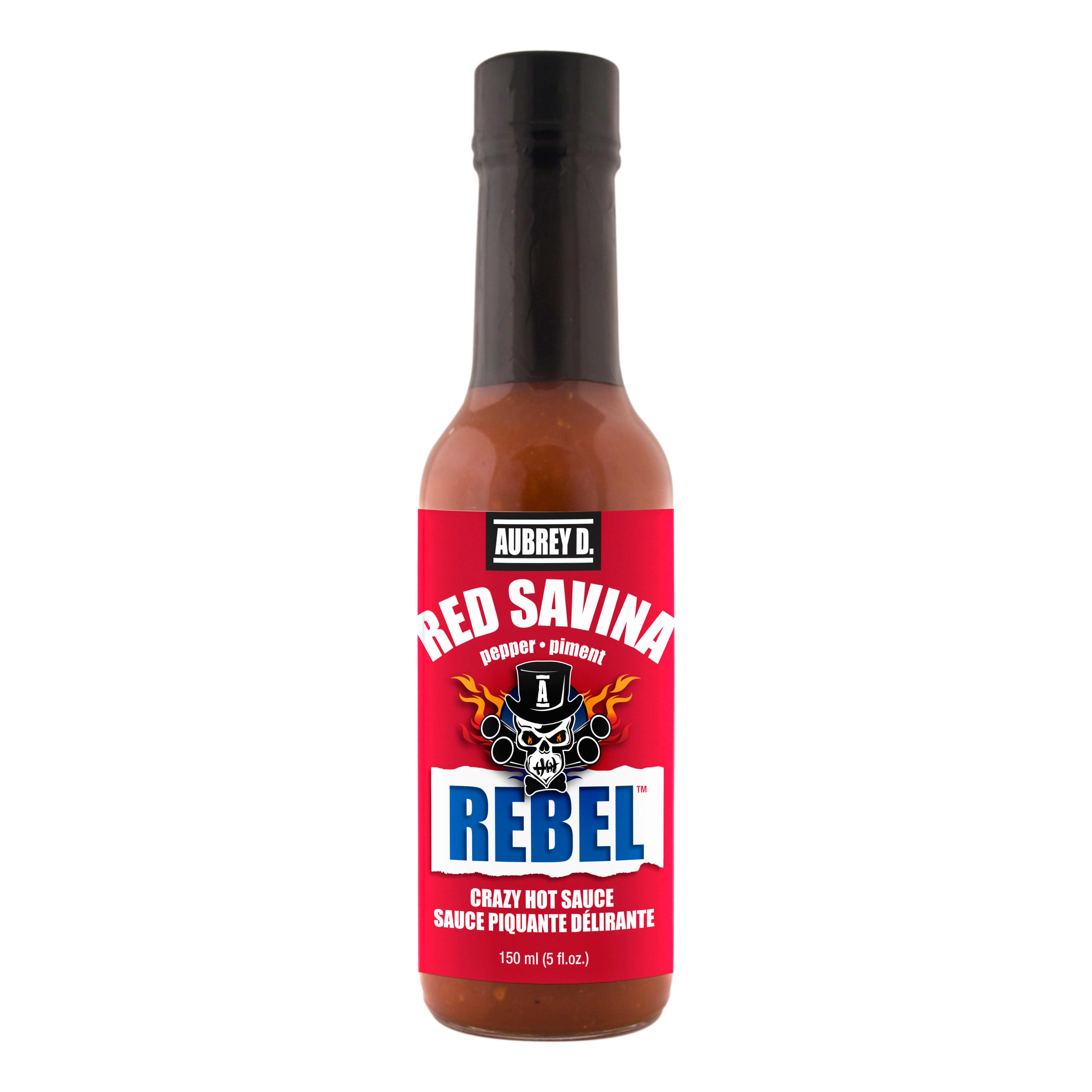 Aubrey D. Rebel Red Savina Hot Sauce