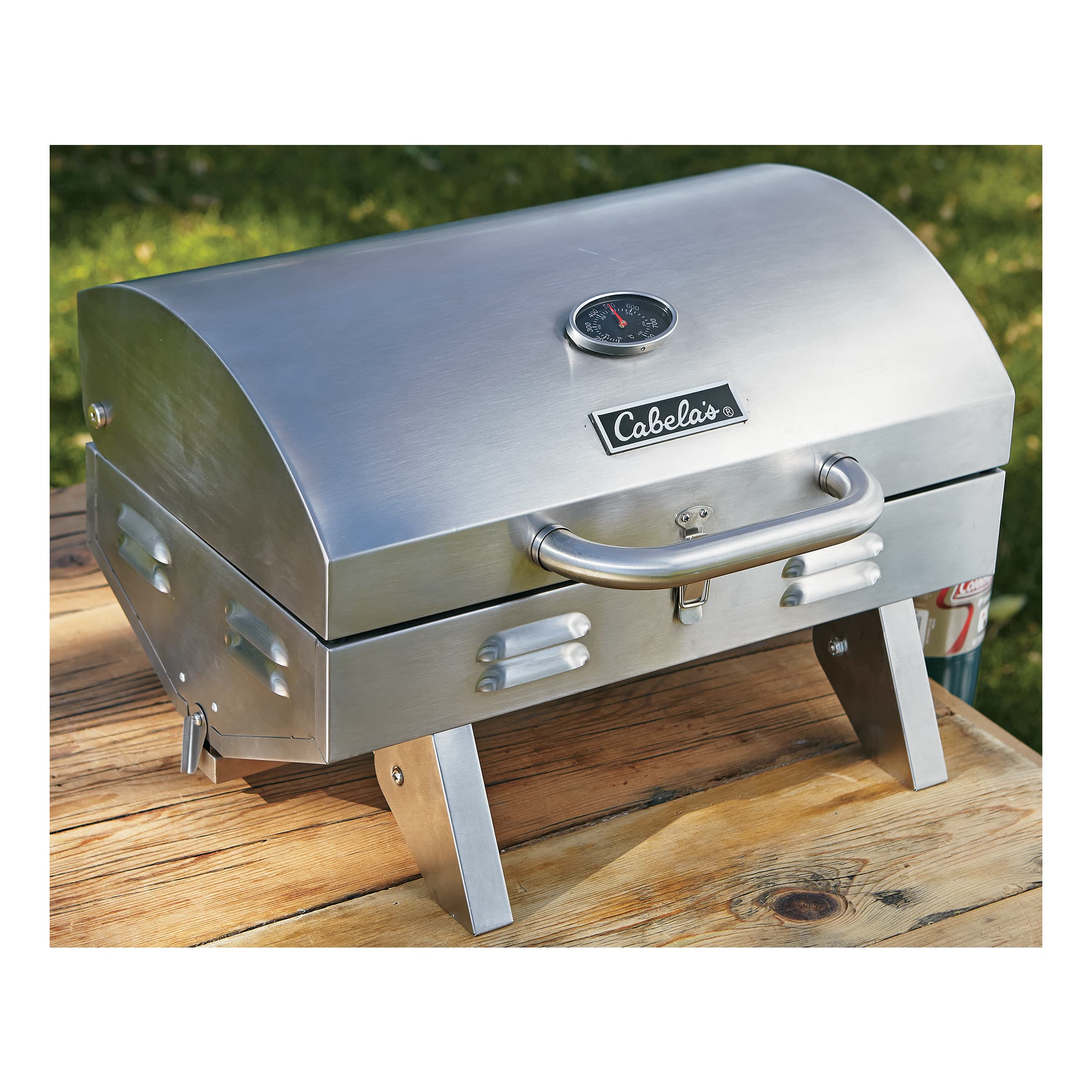 Cabela's Stainless Steel Tabletop Grill - Closed