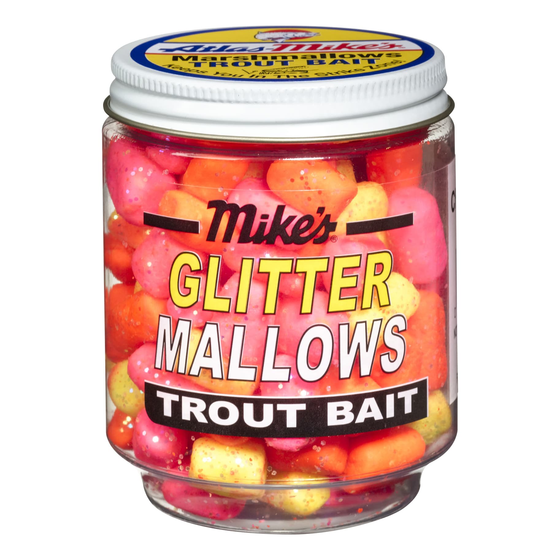Atlas-Mike's Glitter Mallows Asst/Cheese Jar