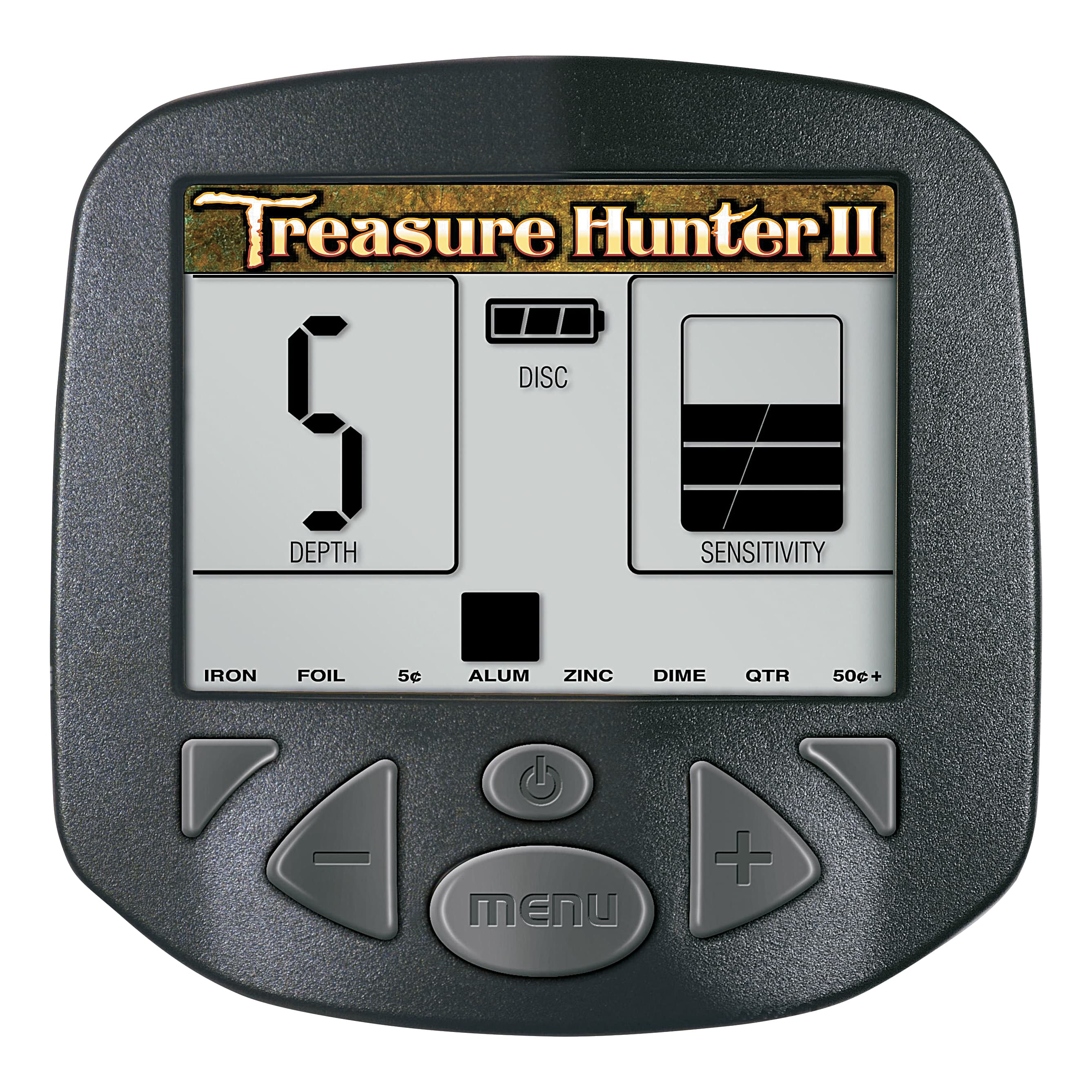 Cabela's Treasure Hunter II Metal Detector by Bounty Hunter - Faceplate