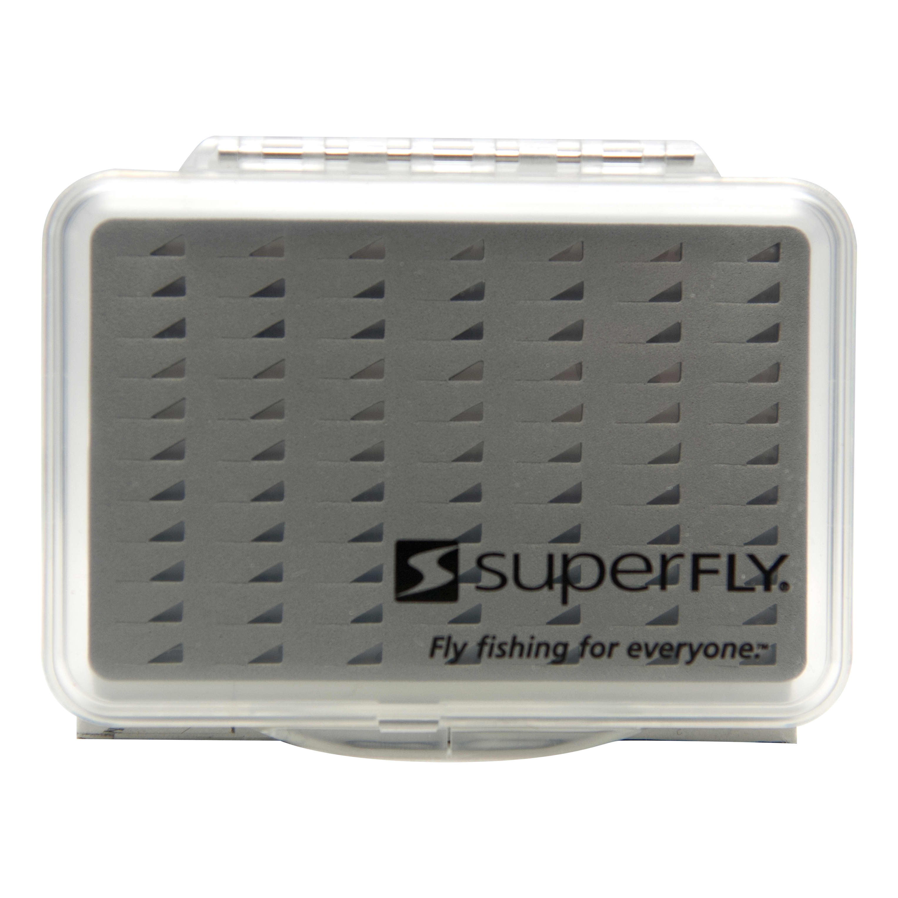 Superfly Clear Trifoam Fly Box, Small