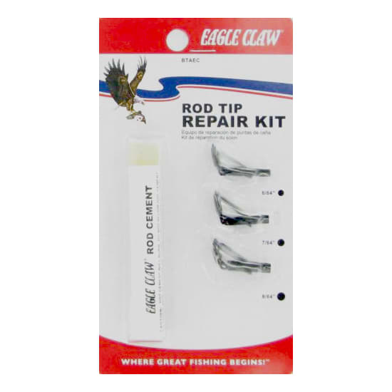 Fishing Rod Repair & Bells: Repair Kits for Rod Tips, Eyes