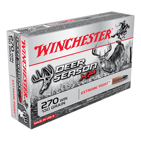 Winchester® Deer Season XP™ Rifle Ammunition - .270 Winchester - 130 Grain