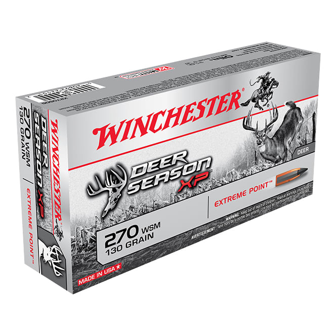 Winchester® Deer Season XP™ Rifle Ammunition - .270 Winchester Short Magnum - 130 Grain
