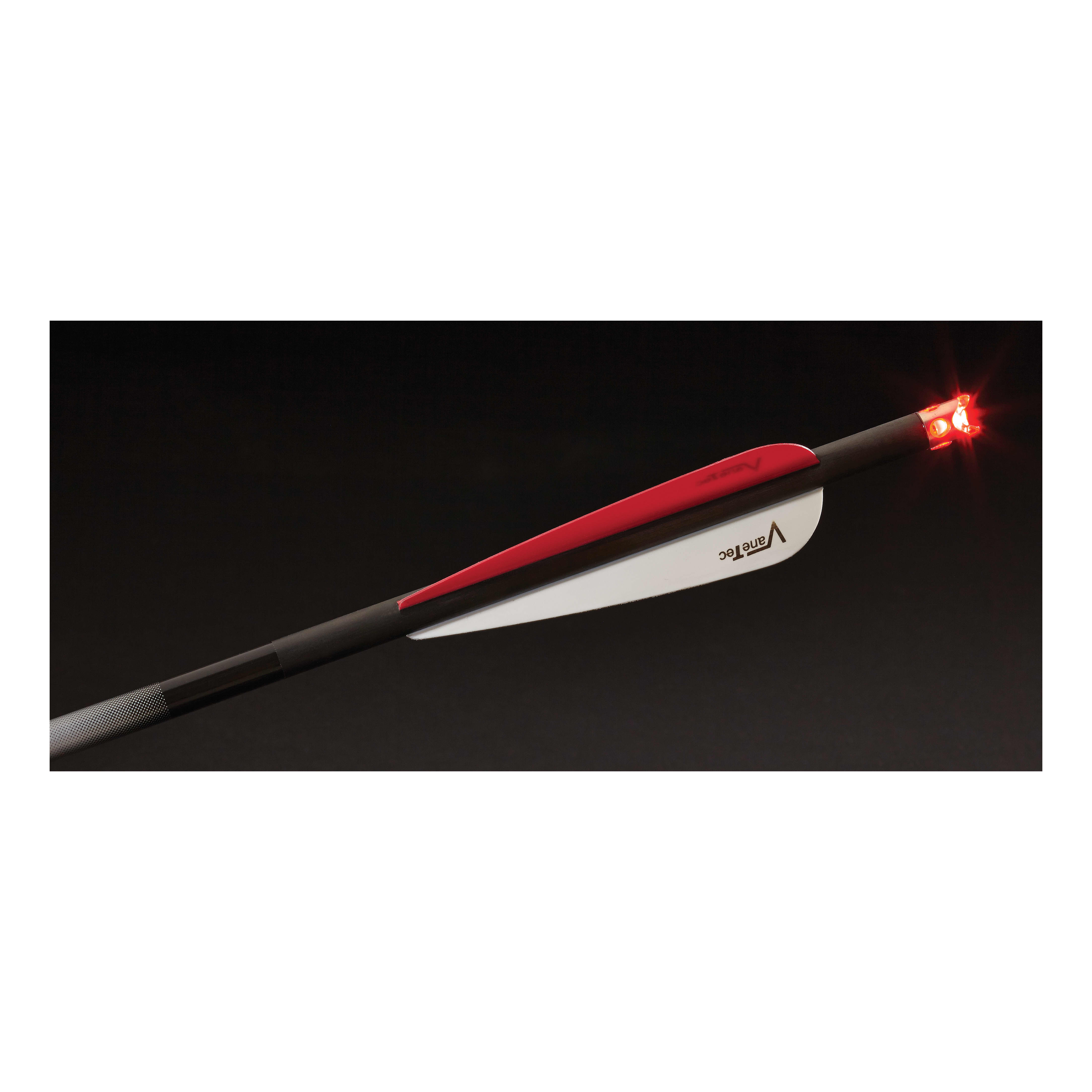 Nockturnal™ Predator Crossbow Nocks - Red In Use