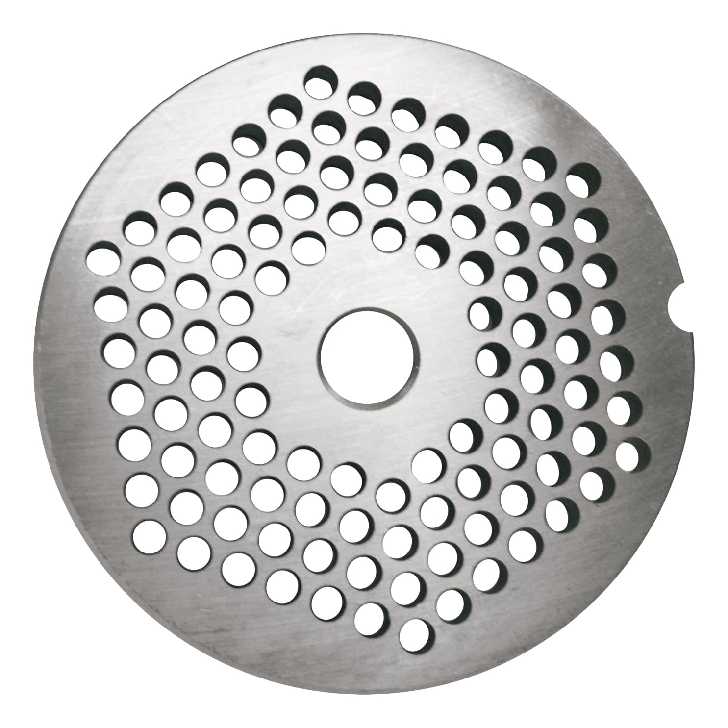 Meat grinder plates top