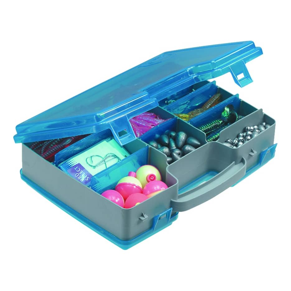 BATTLEBASS 20CM Fishing Tackle Box 28 Grids Compartments 3Color