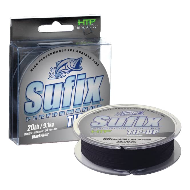 Sufix 75 Yard Performance Ice Braid Fishing Line - 8 Lb. Test - Glacier Blue  : Target