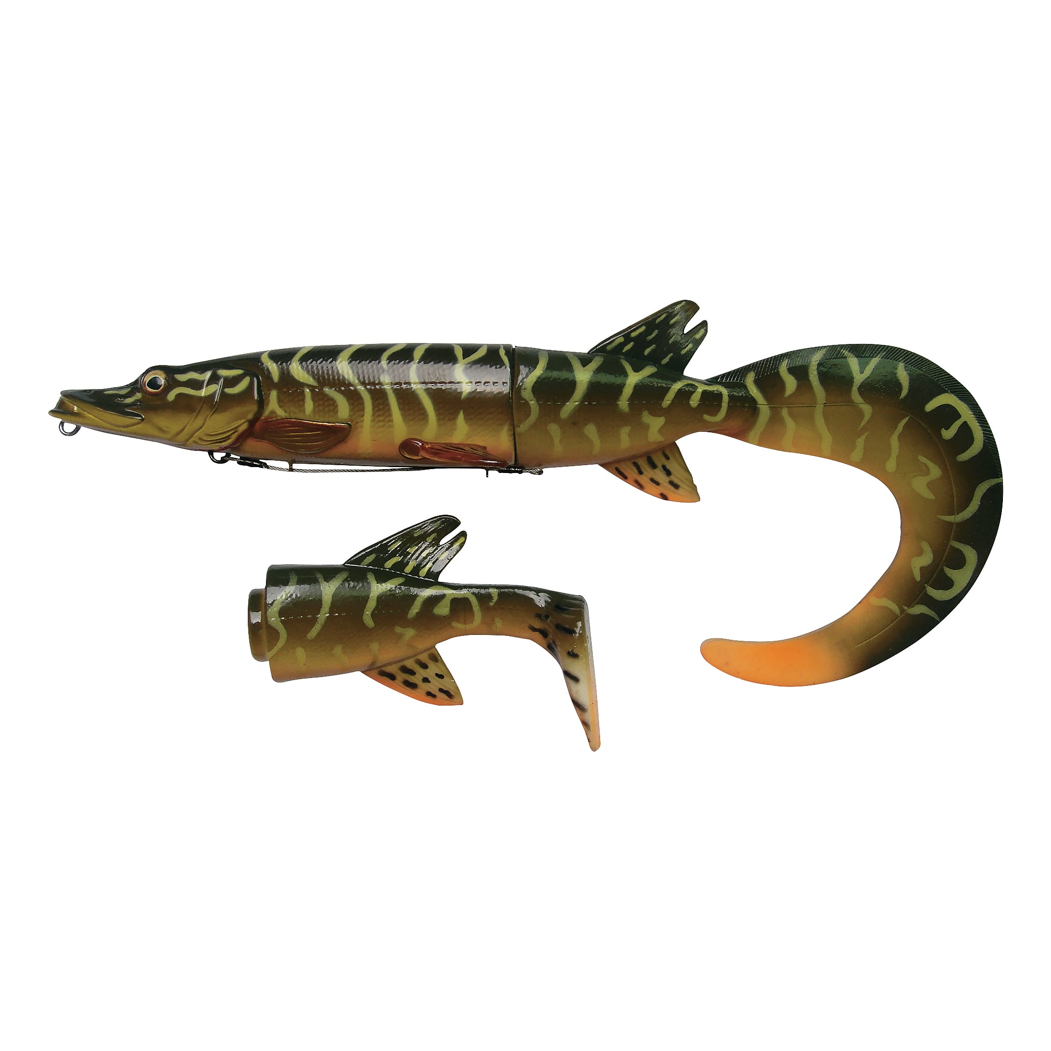  Savage Gear 3D Hybrid Pike Fishing Bait, 4 1/2 oz