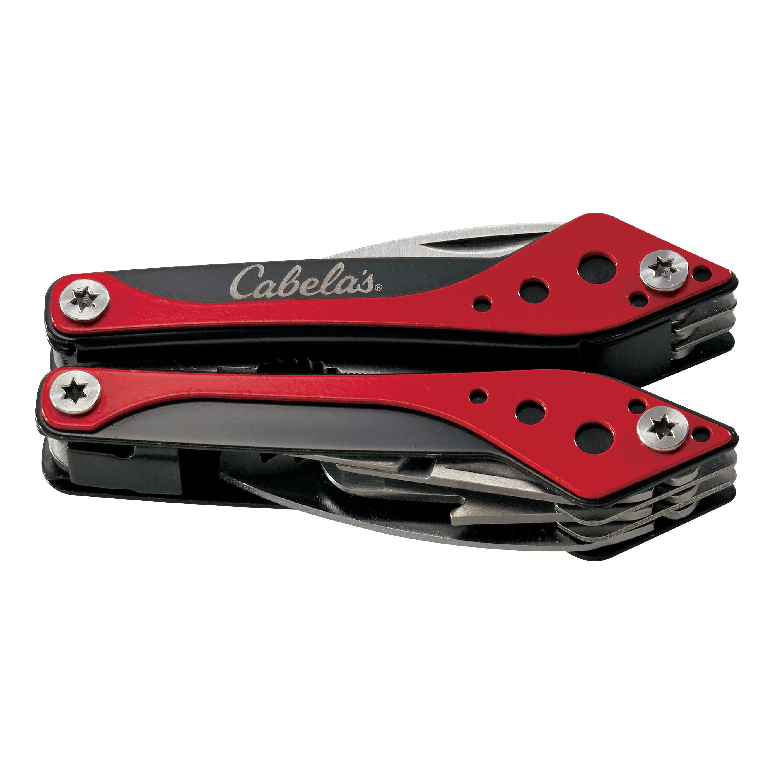 Cabela's Multitool - Red - Closed View
