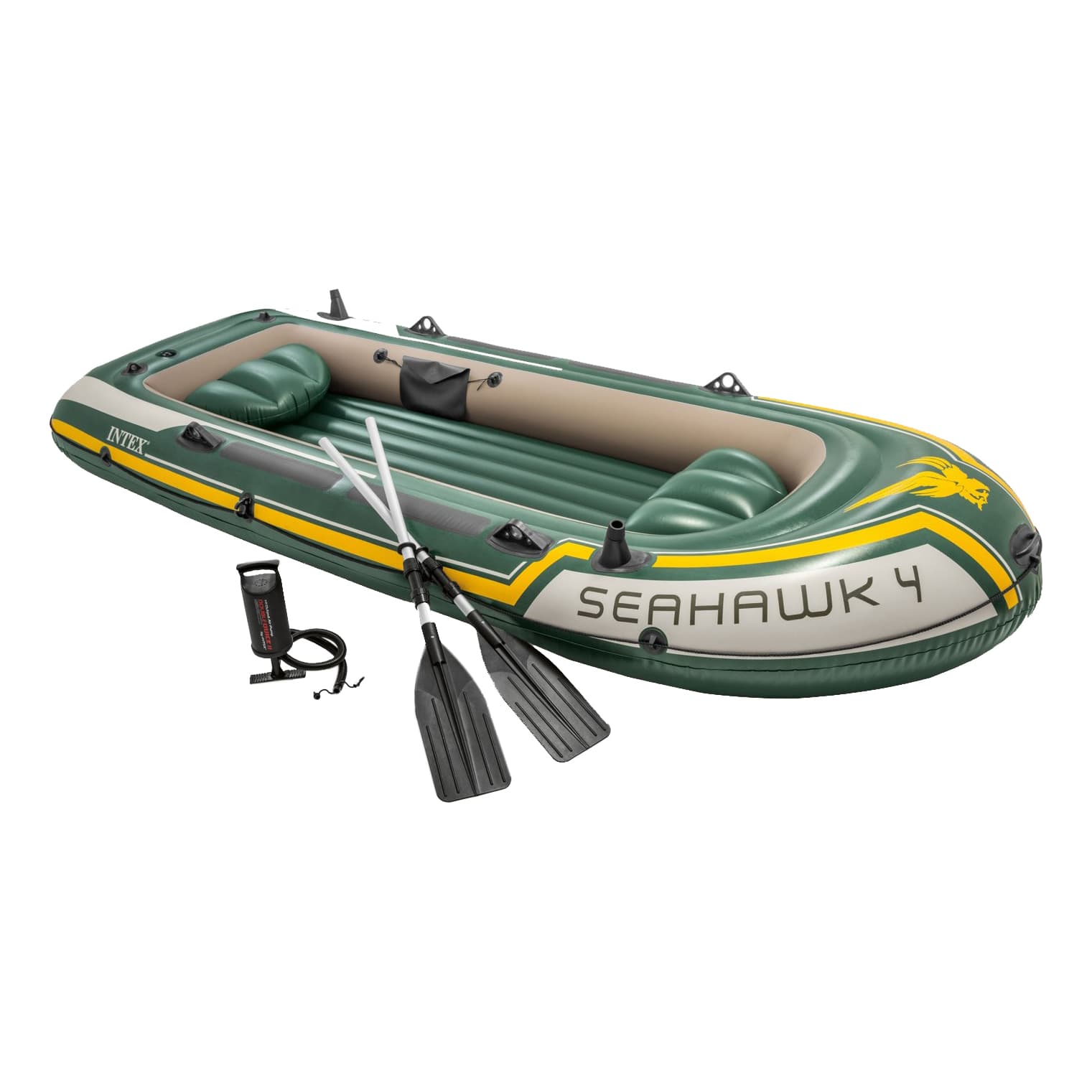 Intex® Seahawk 4 Inflatable Boat Kit