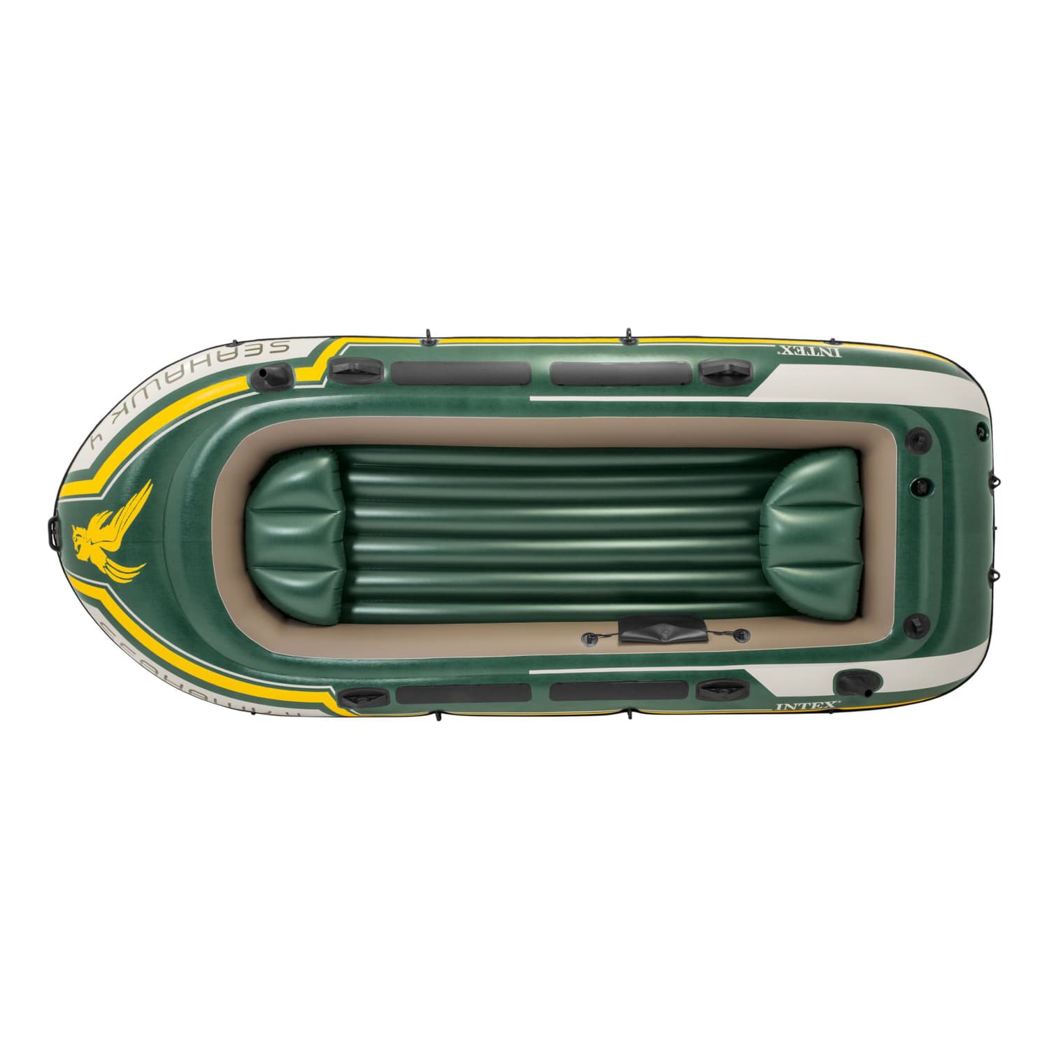 Intex Seahawk 4 Inflatable Boat Kit - Overhead View